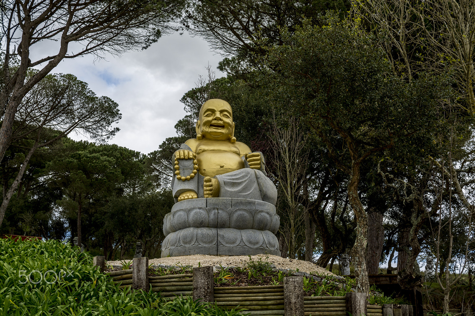 Nikon D7100 sample photo. Wonderful architecture at a buddha park, portugal photography