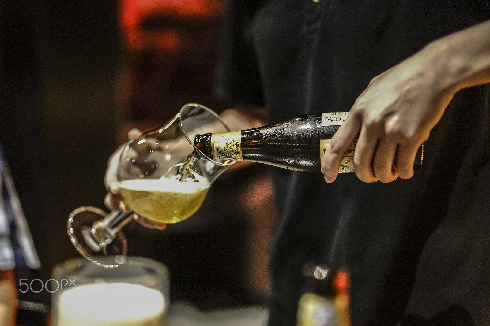 Sony Planar T* 50mm F1.4 ZA SSM sample photo. Golden beer photography