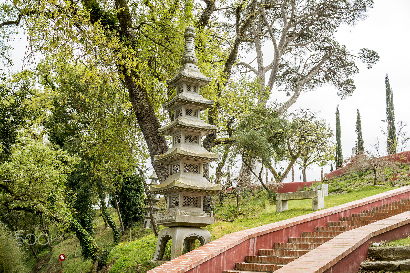 Nikon D7100 sample photo. Wonderful architecture at a buddha park, portugal photography