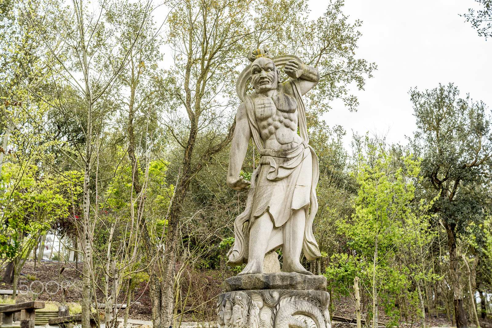 Nikon D7100 sample photo. Wonderful architecture at a buddha park, portugal photography