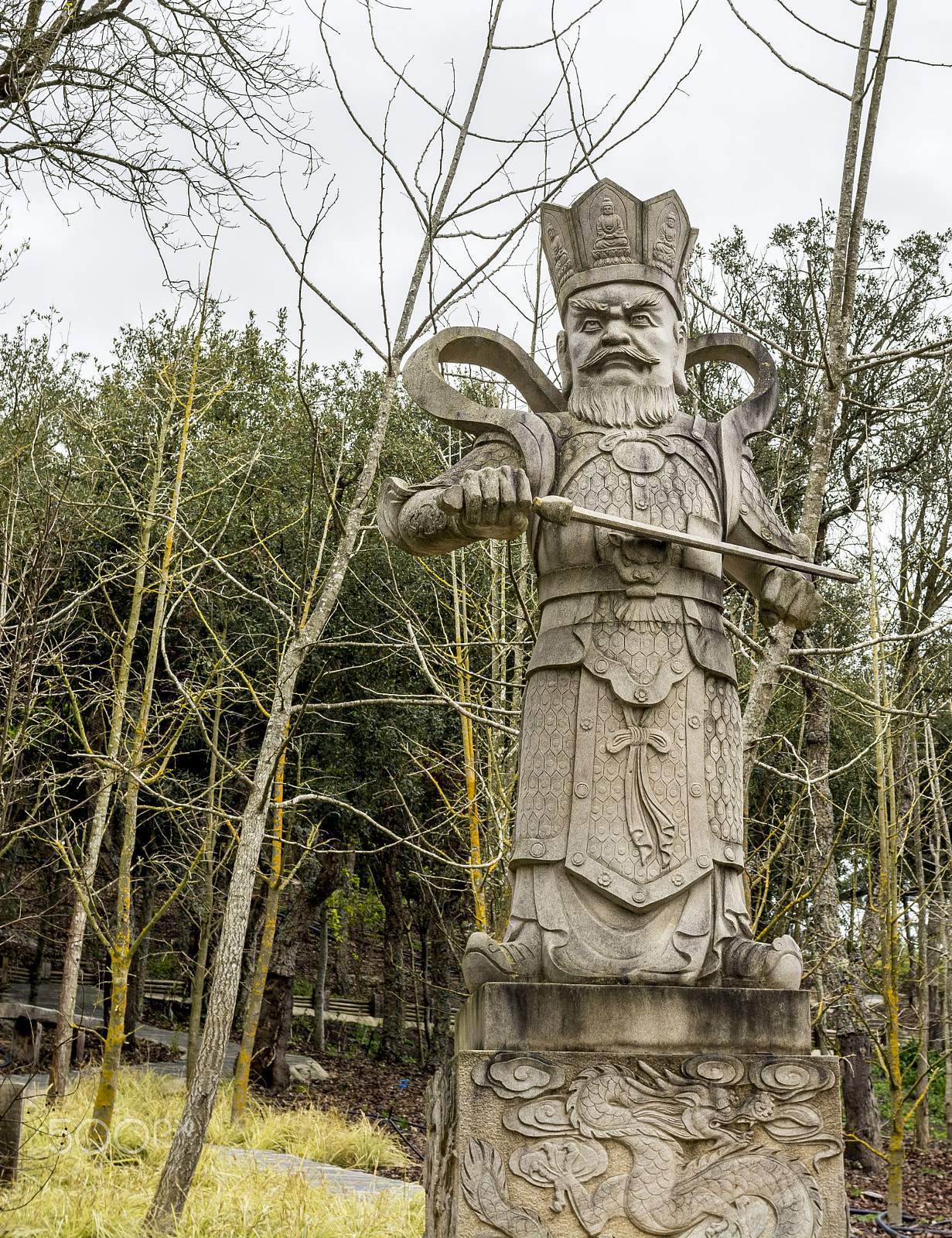 Nikon D7100 sample photo. Wonderful architecture at a buddha park, portugal photography