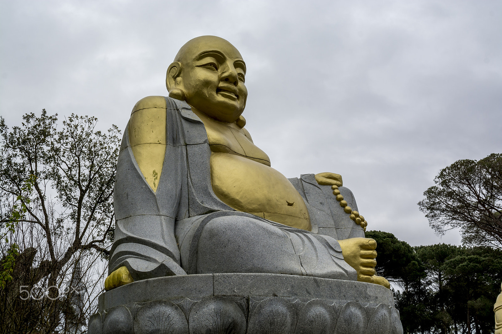 Nikon D7100 sample photo. Wonderful architecture at a buddha park, portugal photography