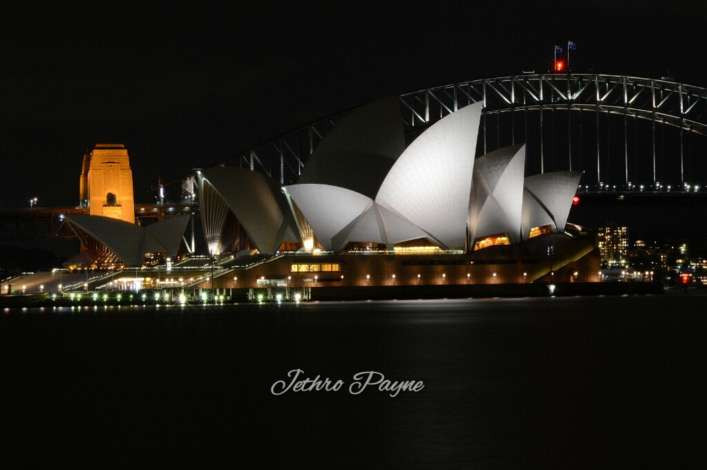 Nikon D3200 sample photo. Sydney opera house photography