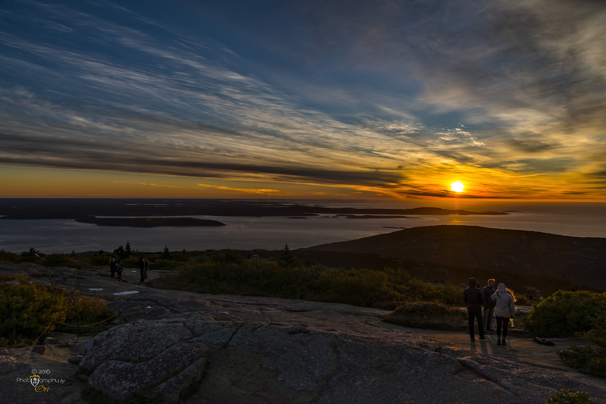 Nikon D800 sample photo. Sunrise, cadillac mountain, acadia national park, maine photography