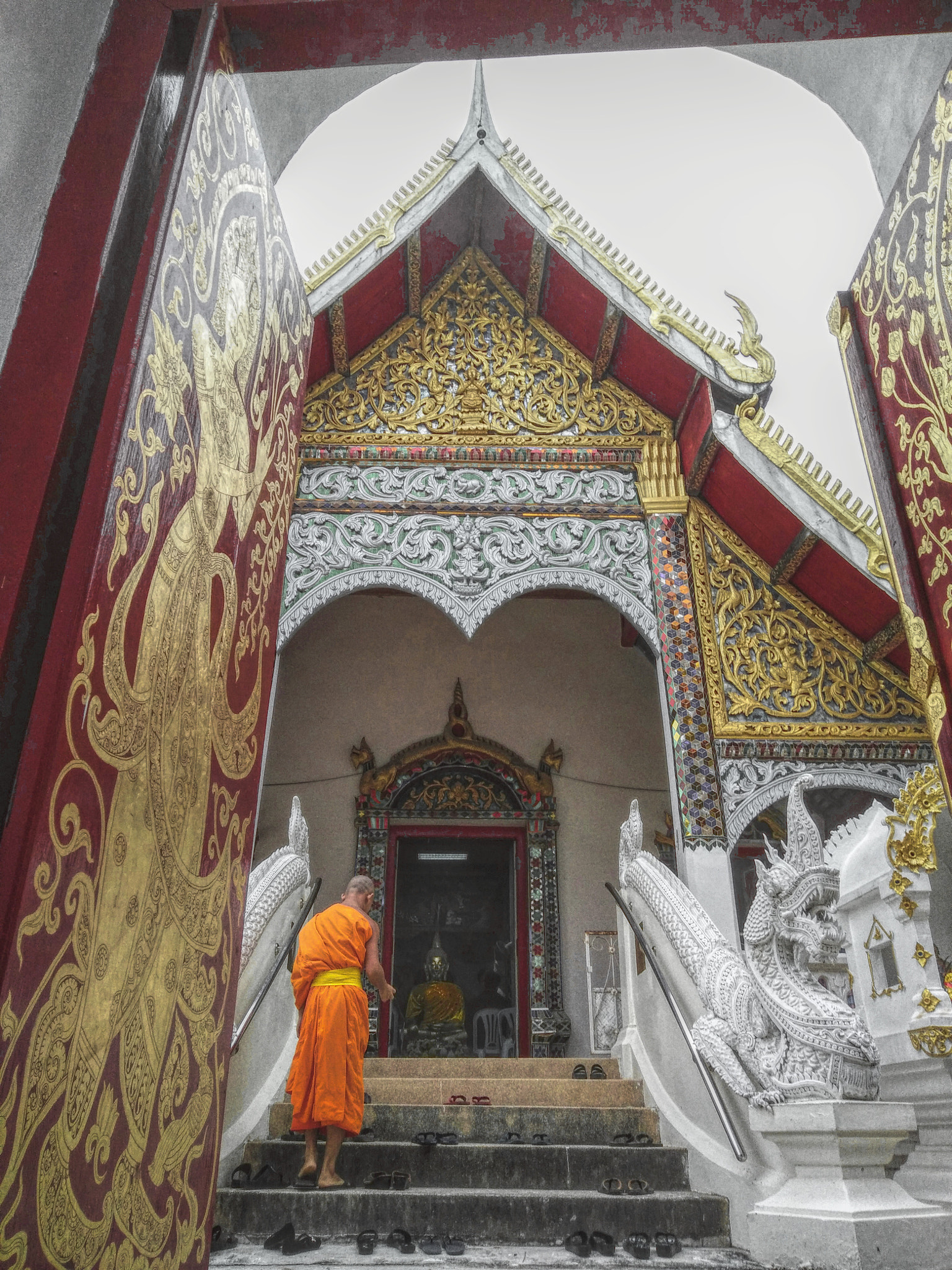 OPPO R7sfg sample photo. Thailand temple photography