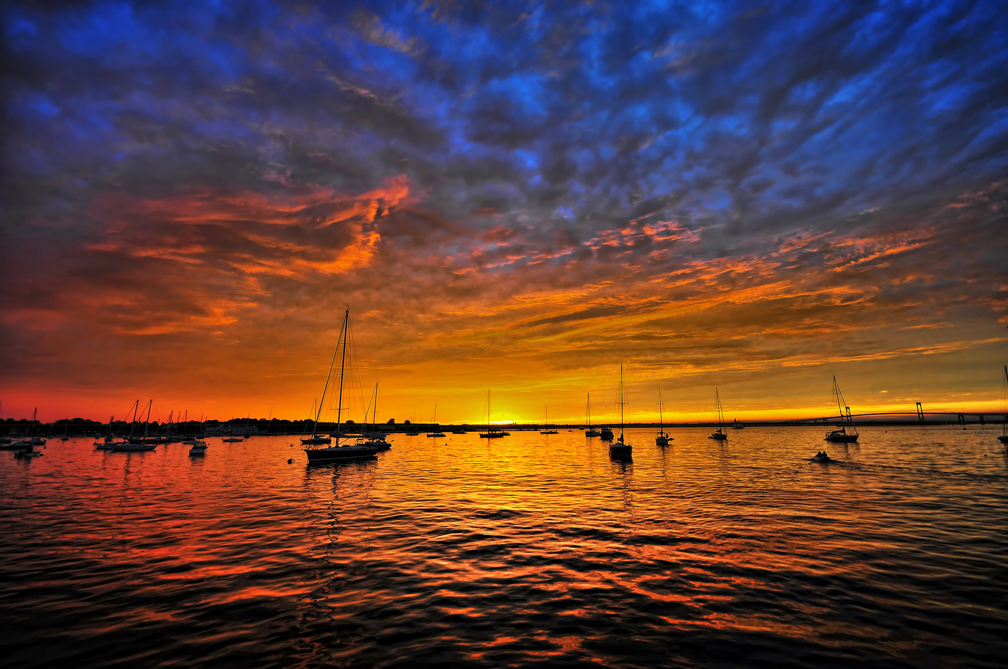 Sigma 10-20mm F4-5.6 EX DC HSM sample photo. Newport sunset photography