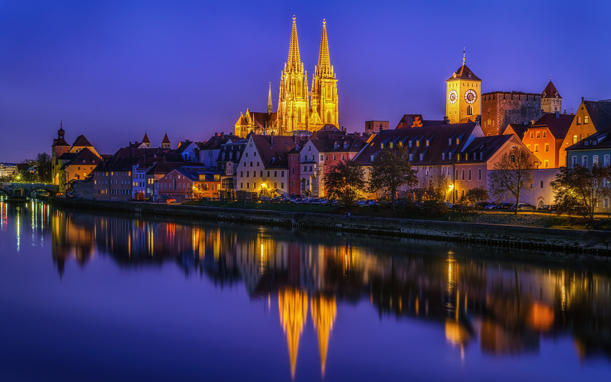 Canon EF 24-70mm F2.8L II USM sample photo. Regensburg, ancient city on the danube river … photography