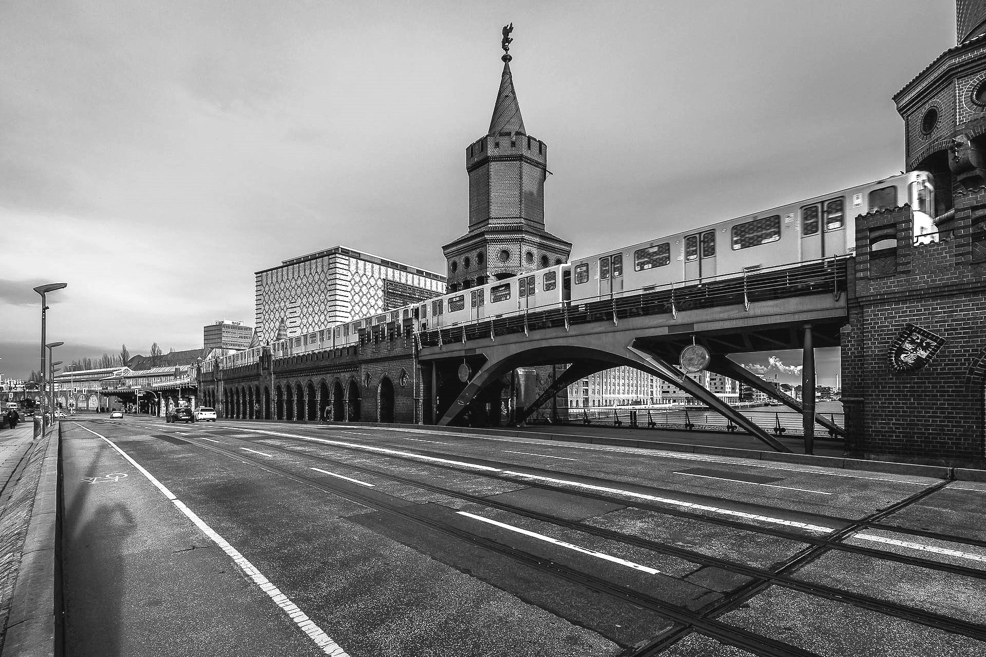 Canon EOS M sample photo. Oberbaumbrücke photography