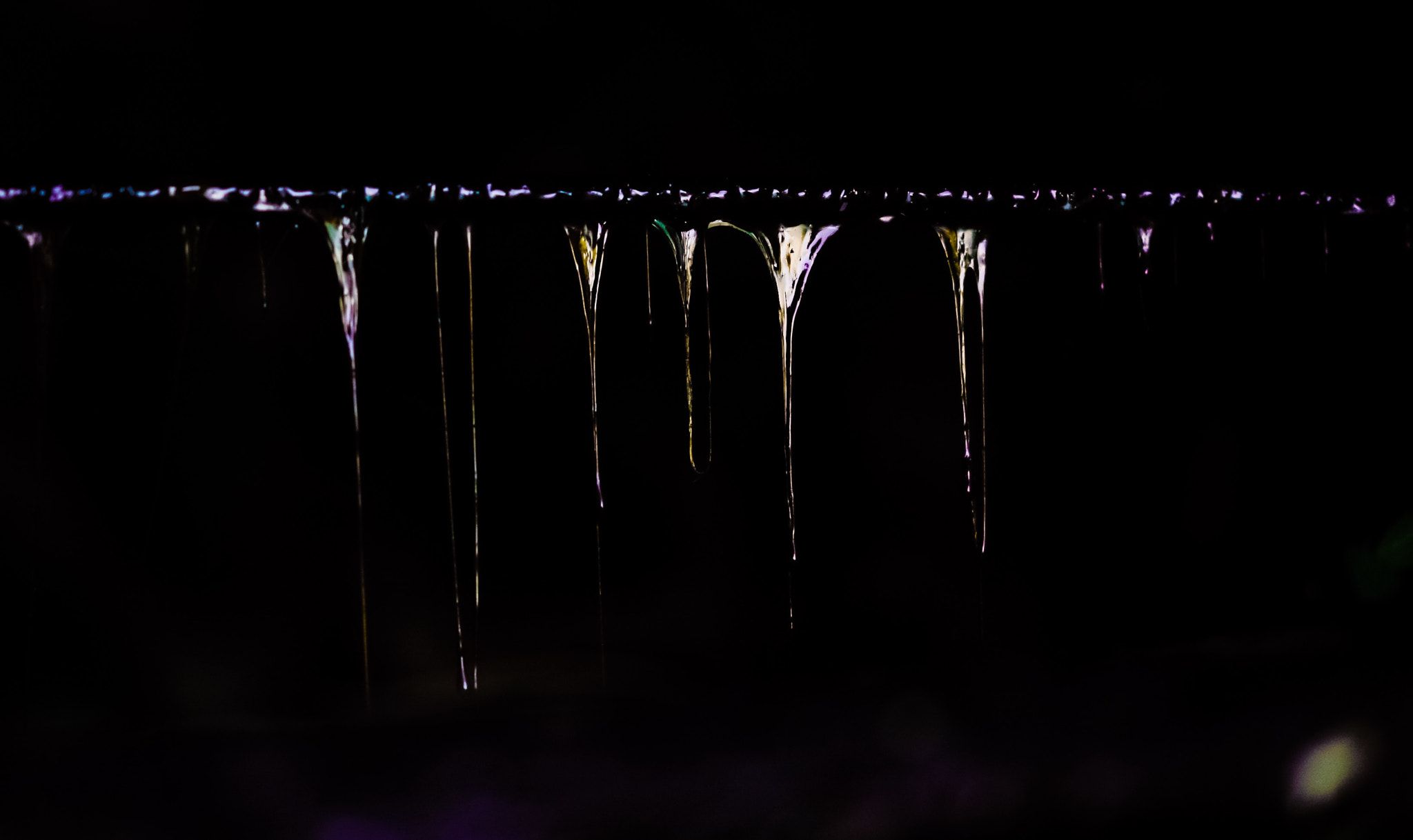 Sony a7S sample photo. Abstract vernish stalactite photography