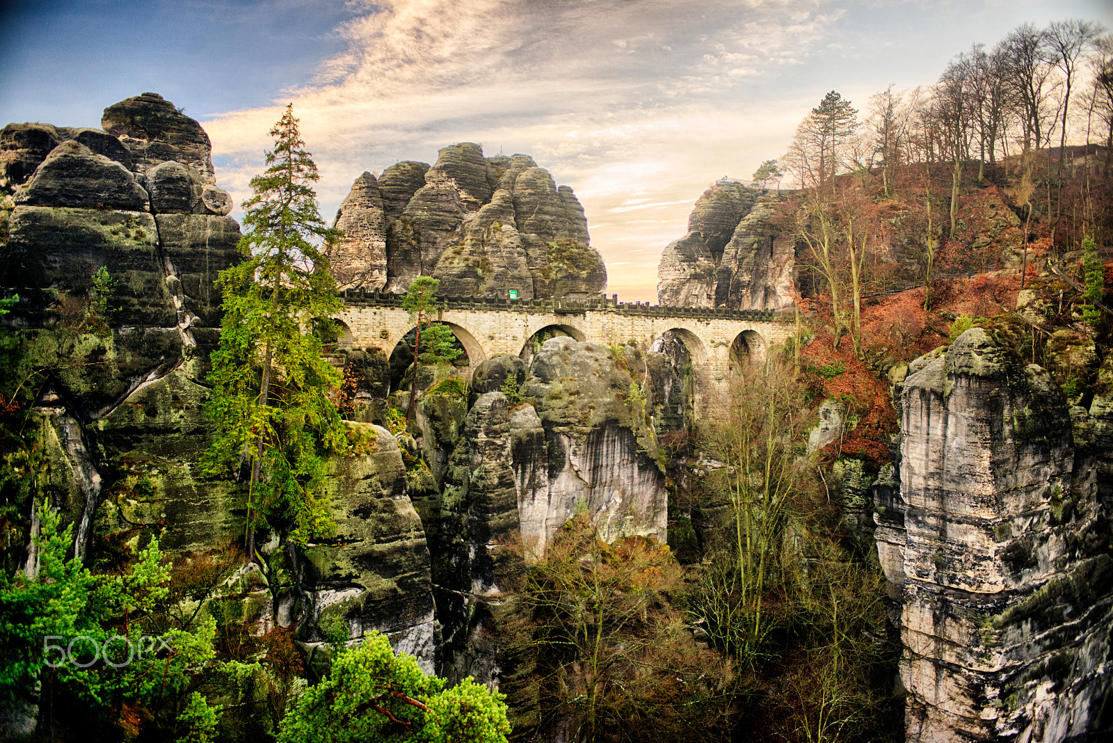 Nikon D800 + Nikon AF Nikkor 28mm F2.8D sample photo. The bastei photography