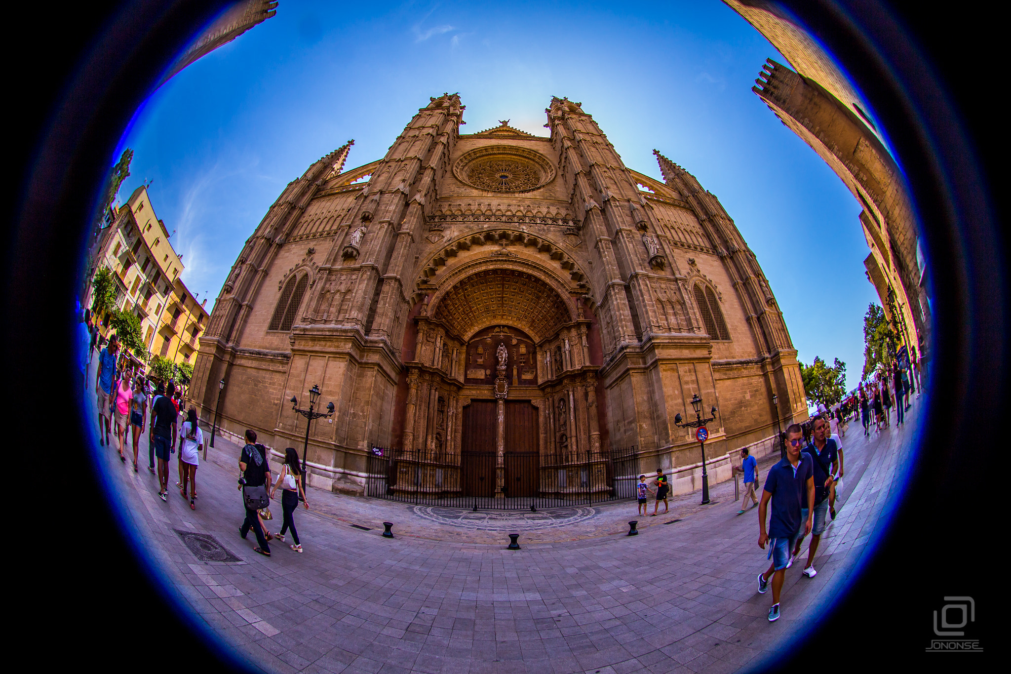 Canon EOS 6D sample photo. Main facade cathedral of la seu photography
