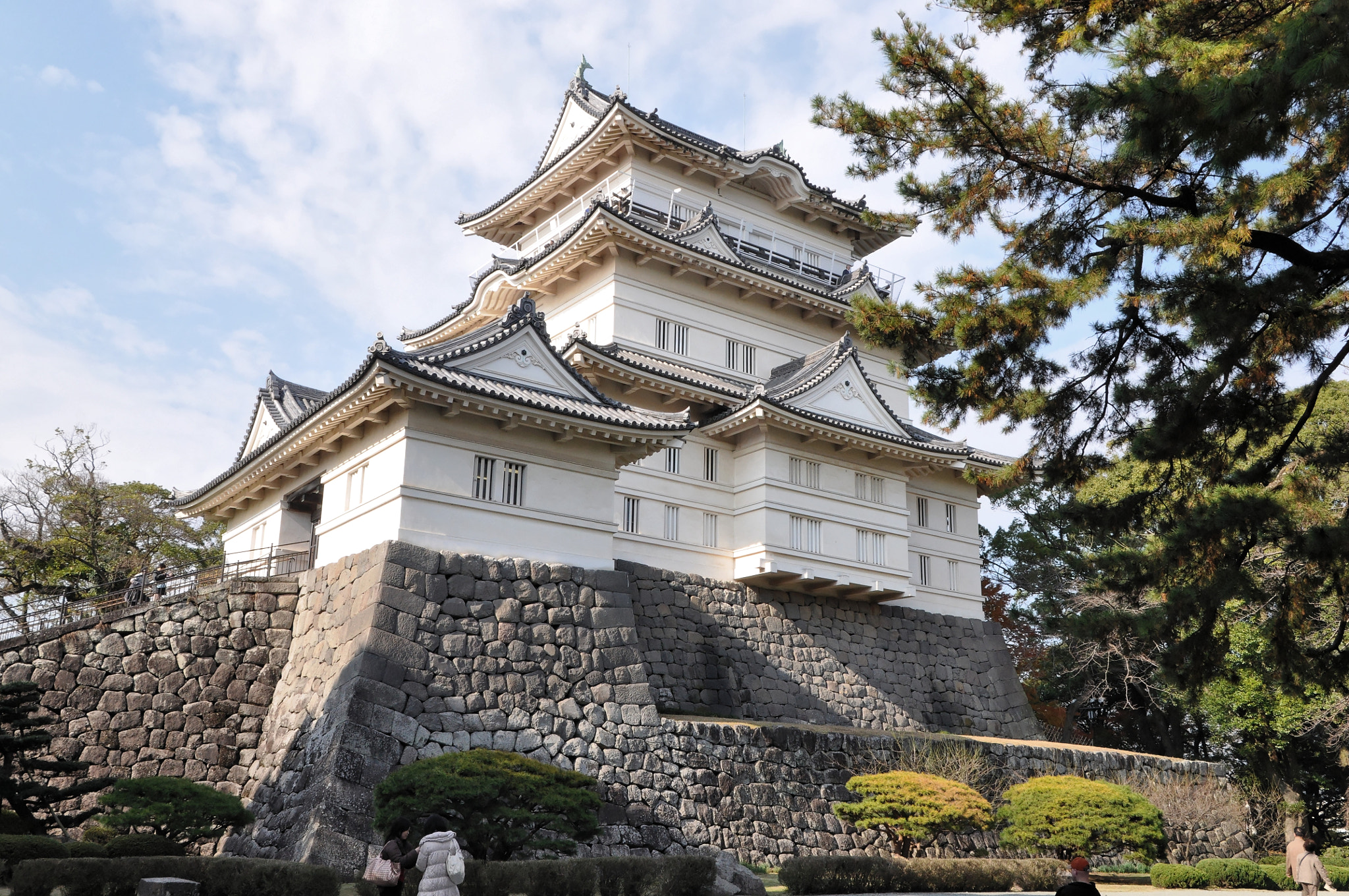 Nikon D90 + Sigma 18-250mm F3.5-6.3 DC OS HSM sample photo. Himeji jo japan temple photography