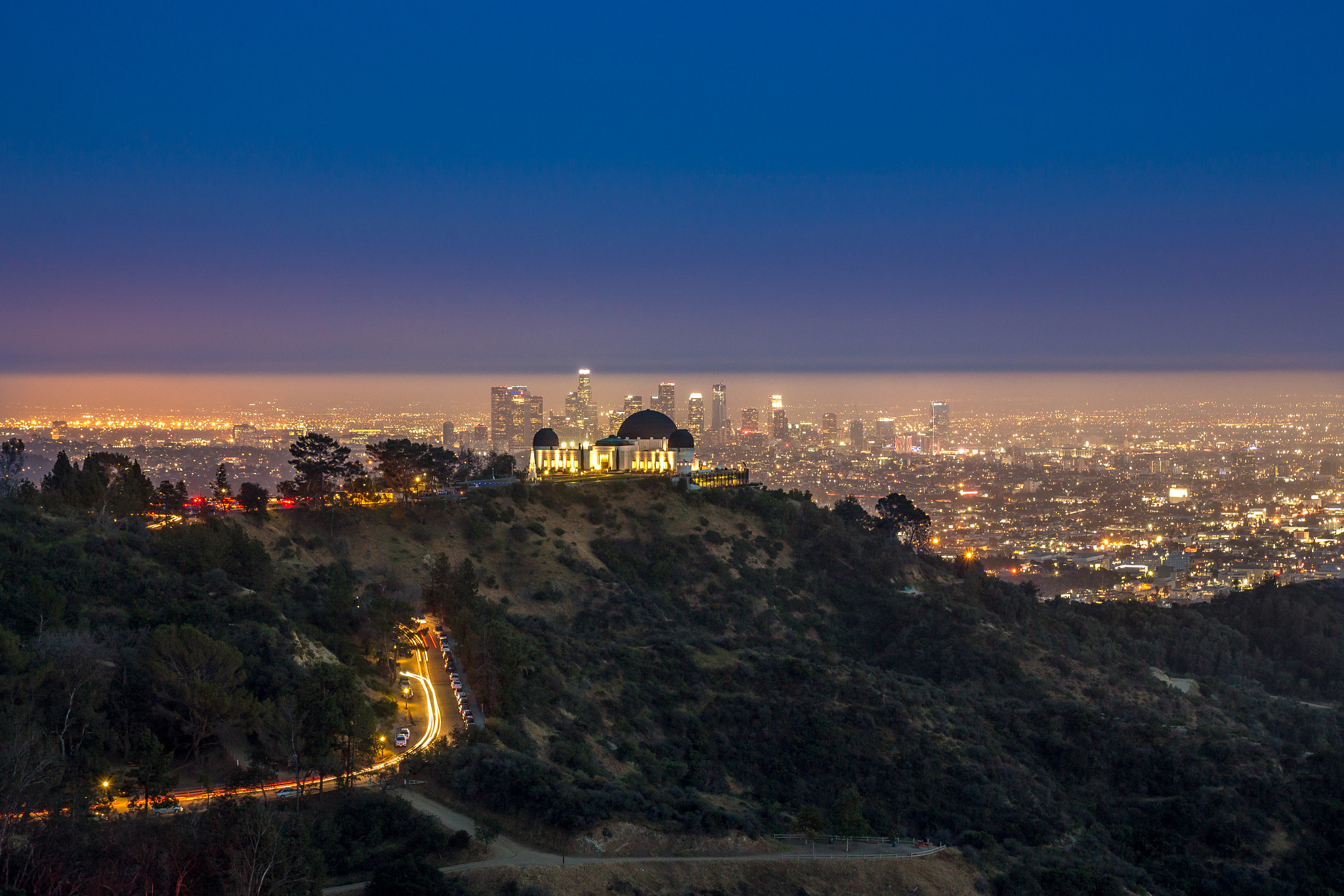 Canon EOS 650D (EOS Rebel T4i / EOS Kiss X6i) sample photo. Griffith observatory photography