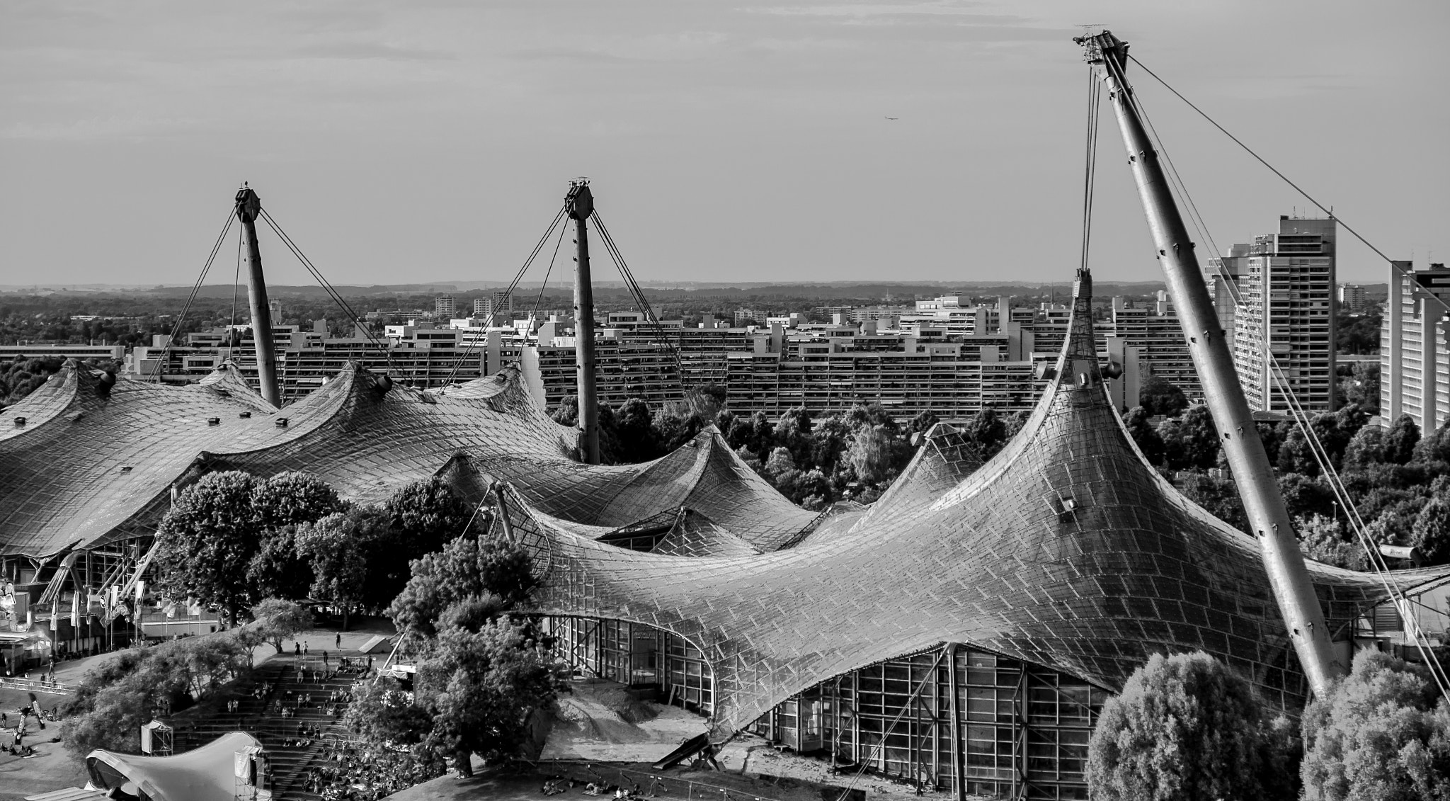Pentax K-5 II sample photo. Olympiapark photography