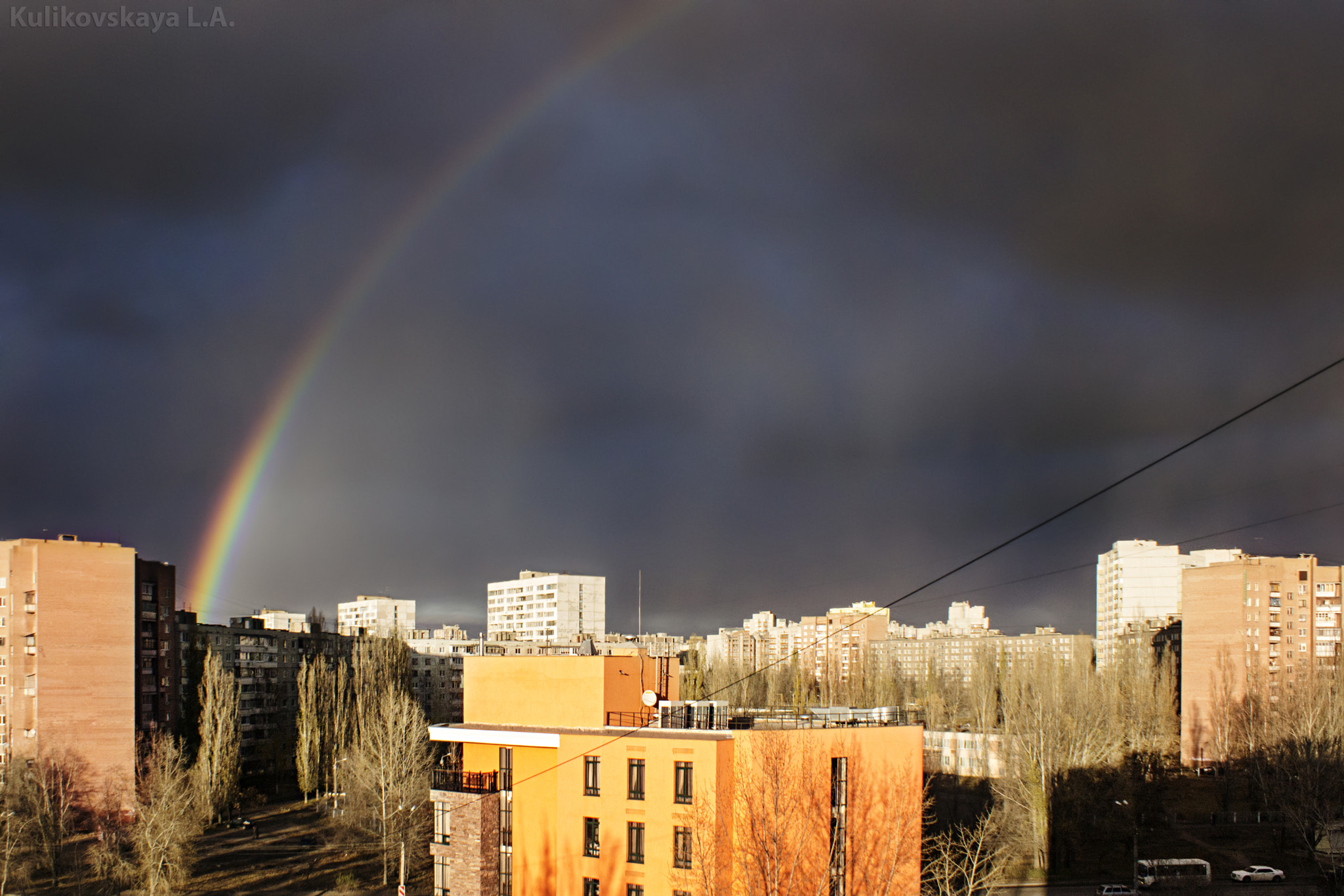 Sony DT 18-70mm F3.5-5.6 sample photo. радуга photography