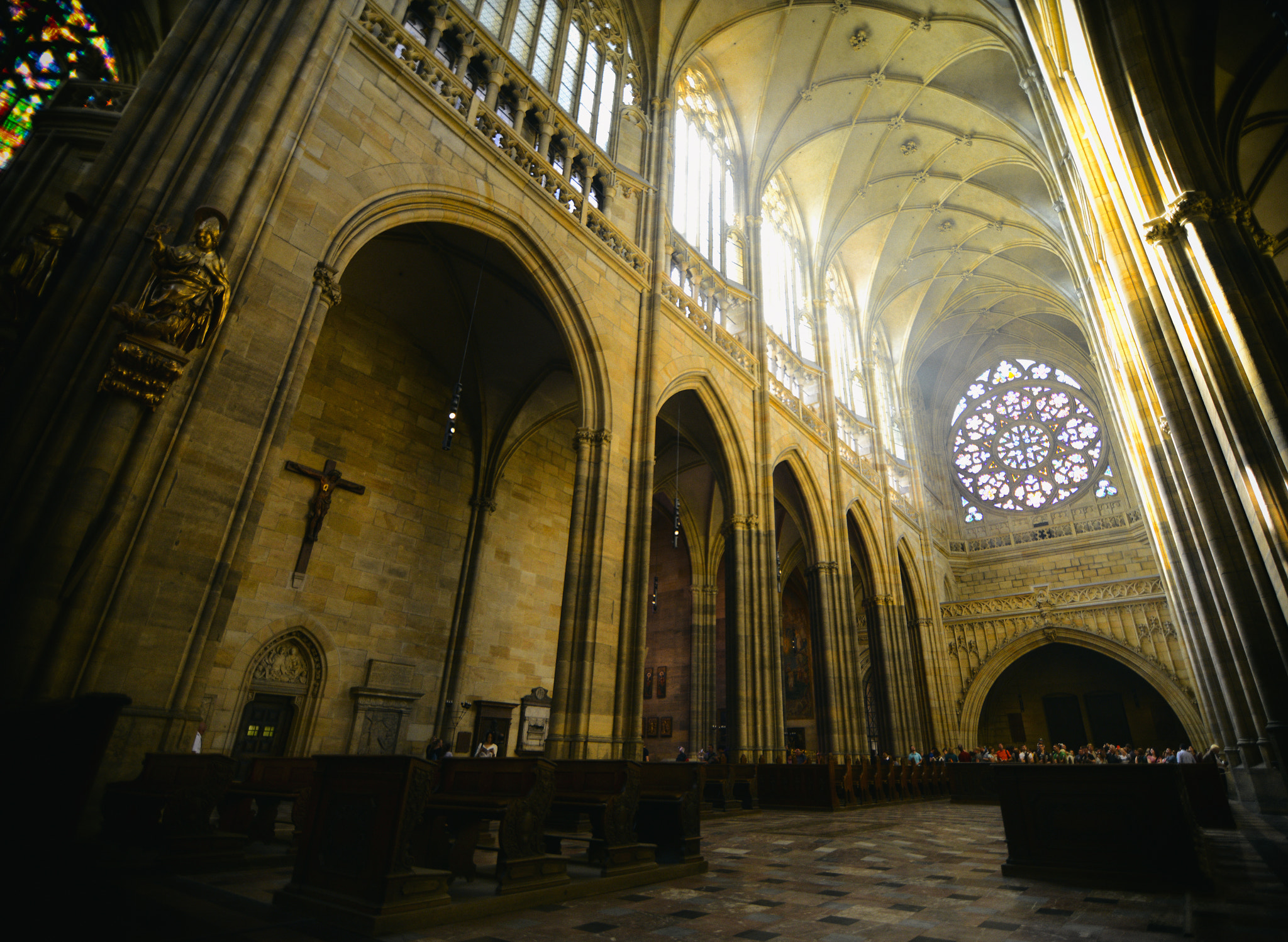 Nikon D800 sample photo. Sn. vitus cathedral photography