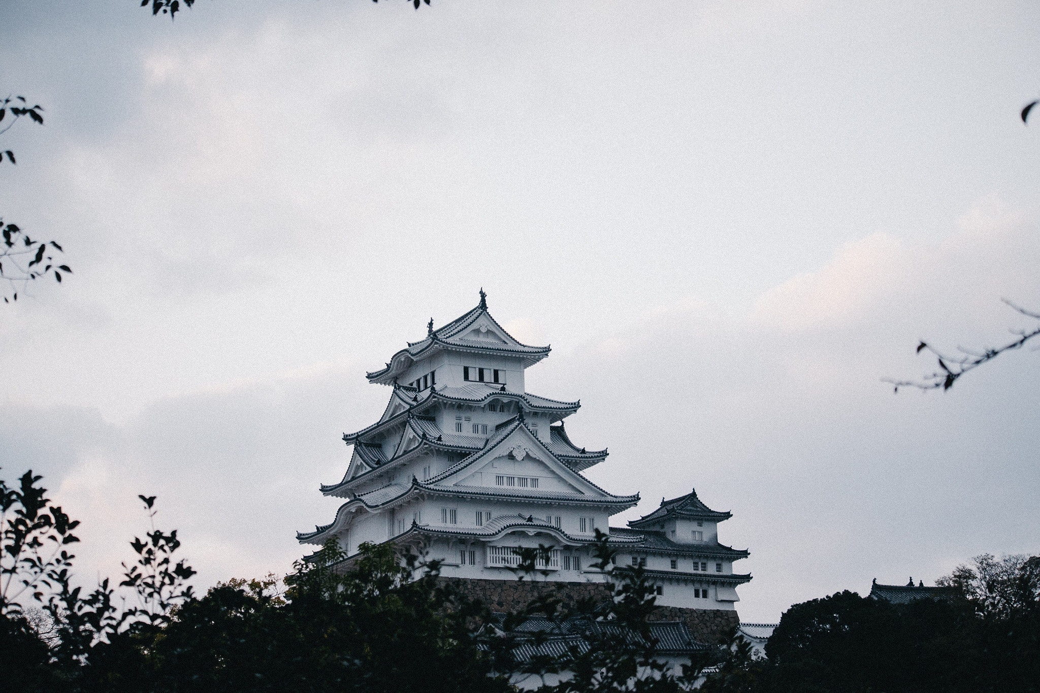 Sony a7 sample photo. Himeji castle. photography