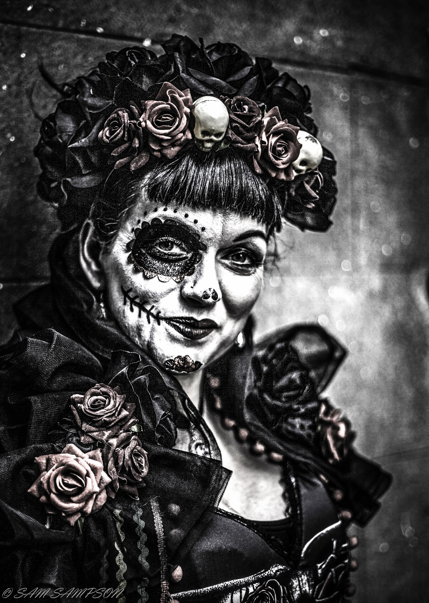 Canon EOS-1Ds Mark II sample photo. Goth portrait photography