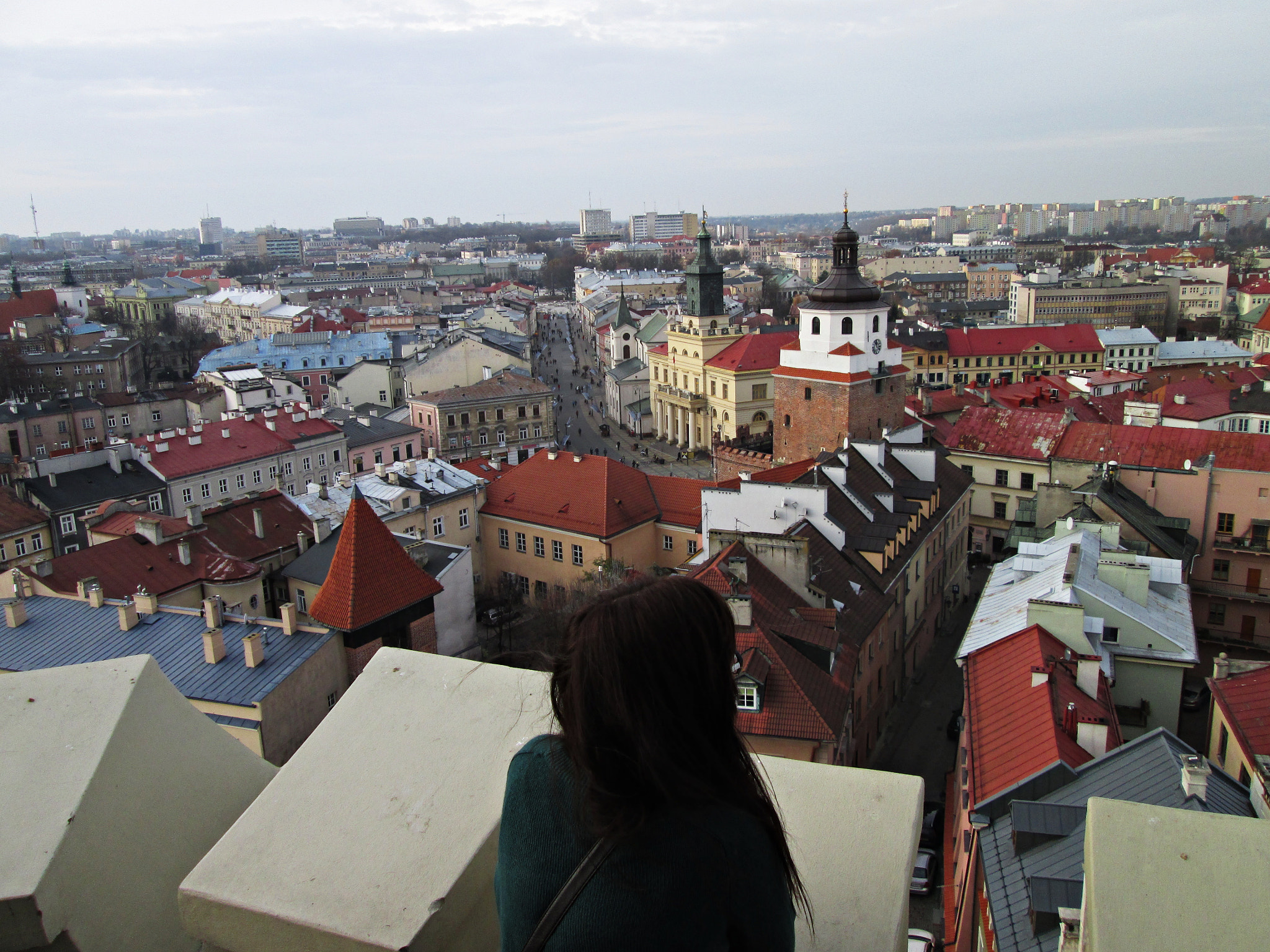 Canon PowerShot A2500 sample photo. Looking at my city // lublin photography