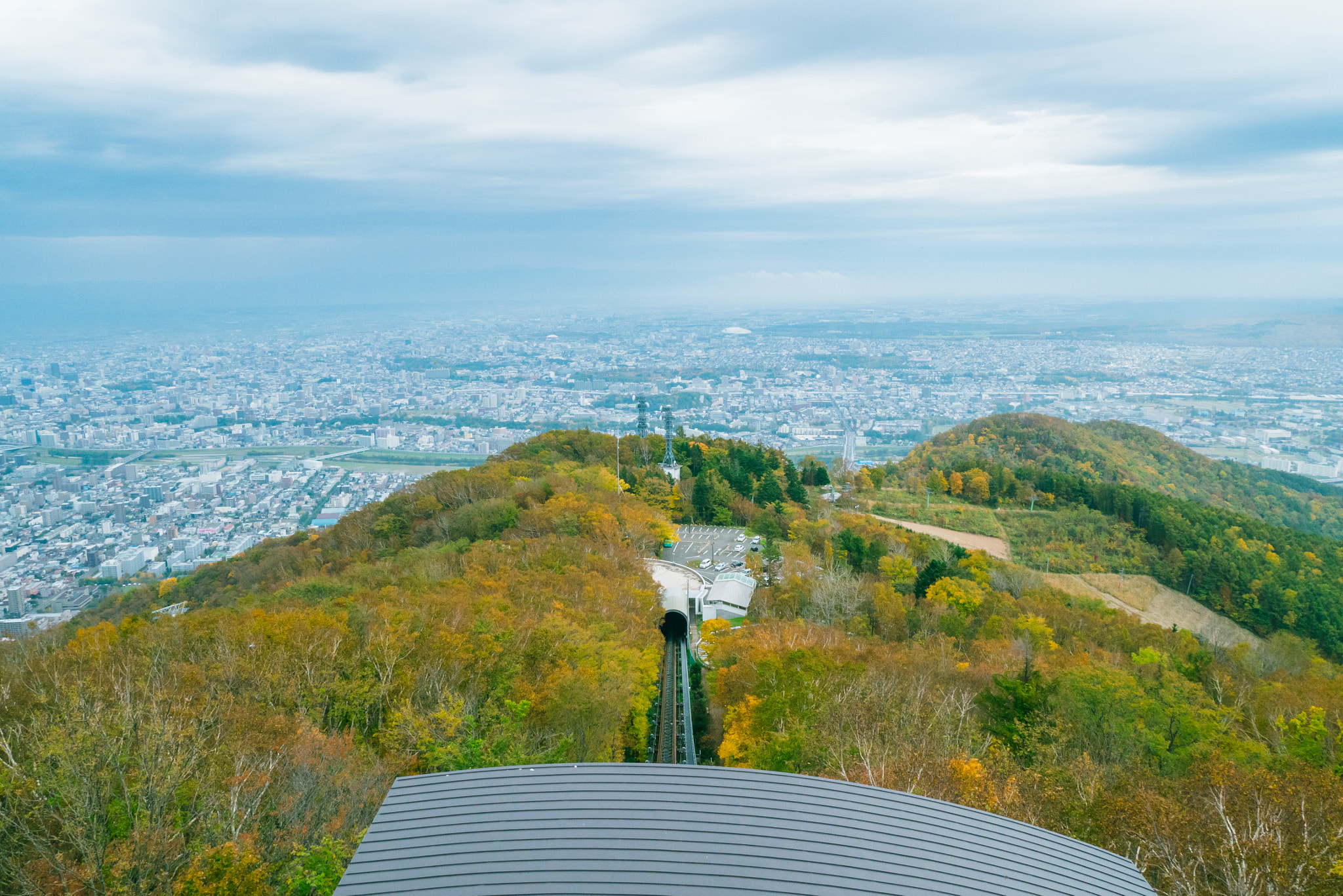 Panasonic Lumix DMC-GM1 sample photo. Sapporo from mount moiwa photography