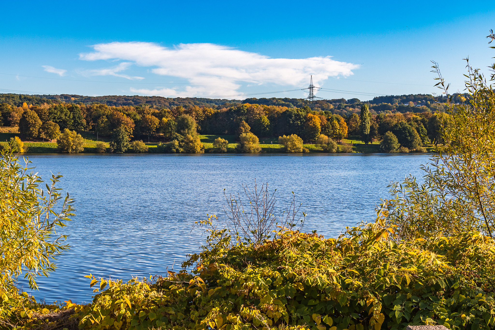 Canon EOS 650D (EOS Rebel T4i / EOS Kiss X6i) sample photo. Autumn at the kemnader see in bochum photography