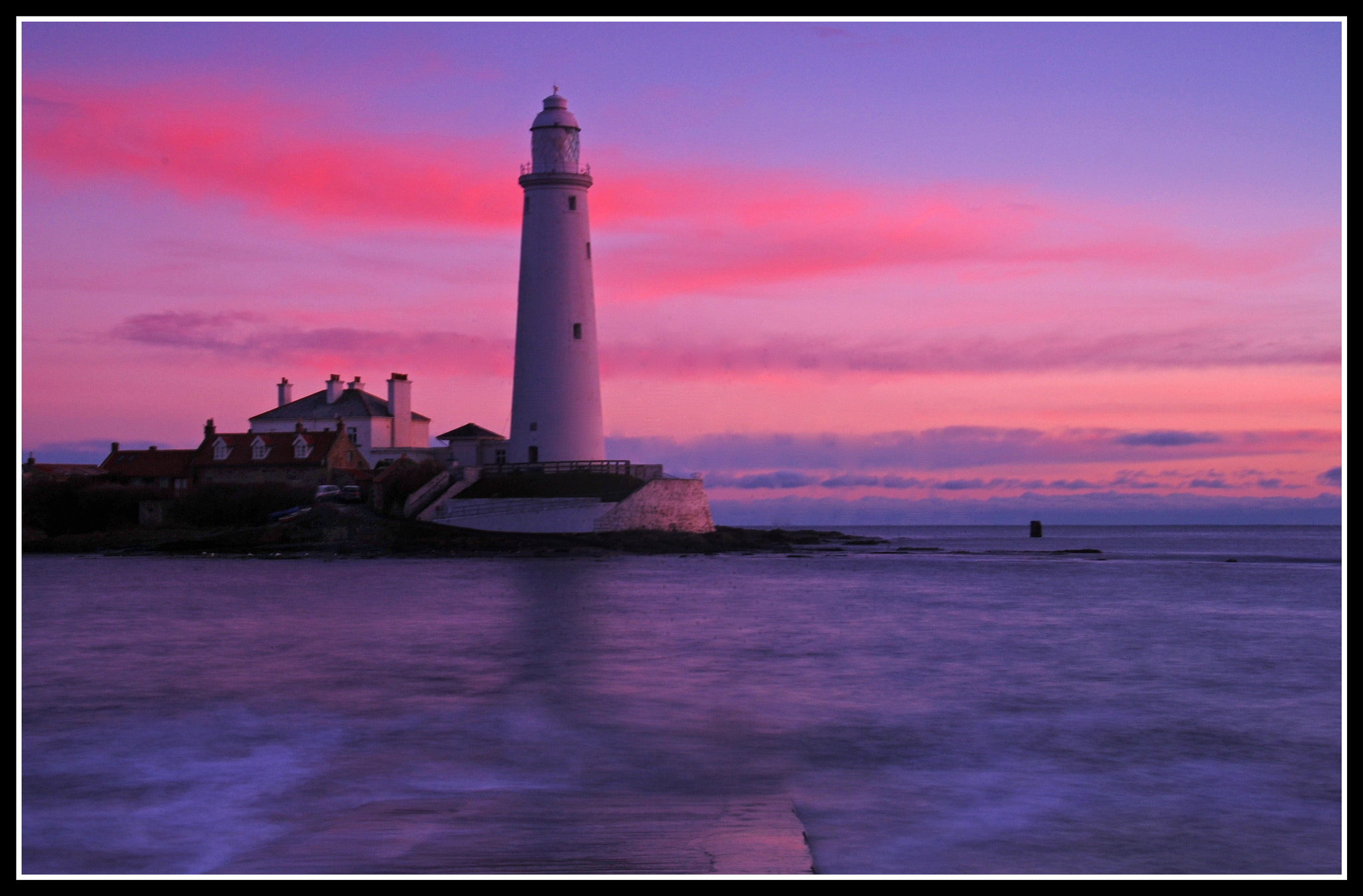 Nikon D40X sample photo. Lighthouse at dawn photography