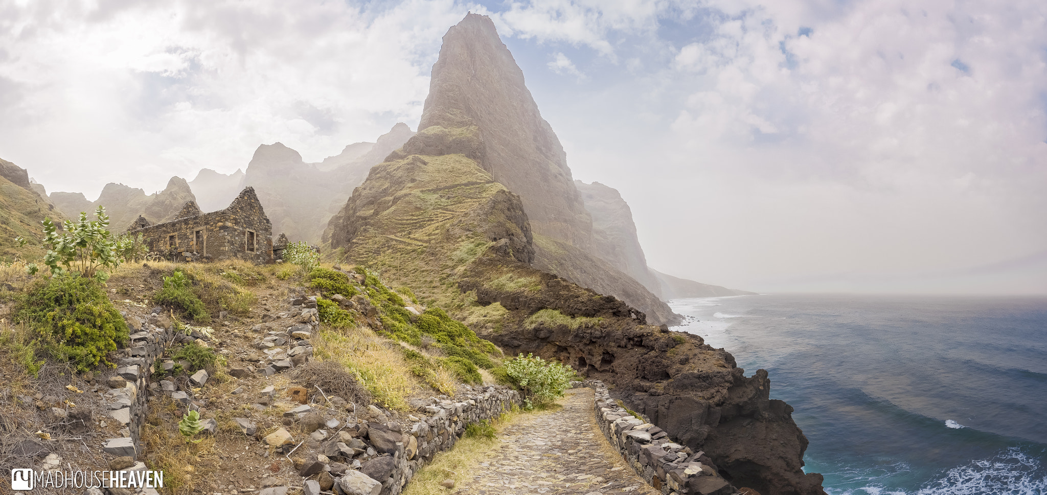 Olympus OM-D E-M1 + OLYMPUS M.12mm F2.0 sample photo. Santo antão's volcanic coast photography