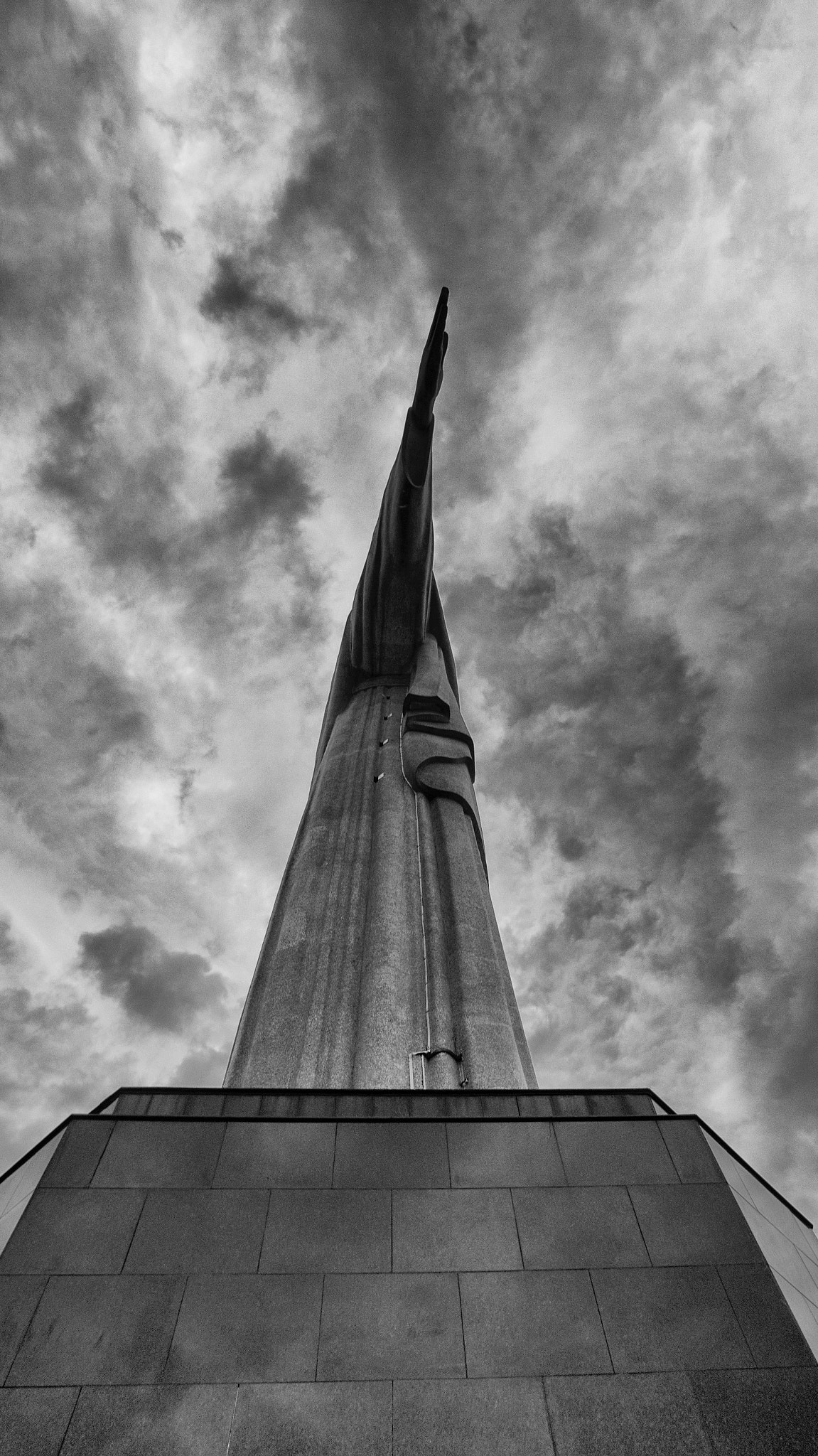 Sony SLT-A65 (SLT-A65V) + Sony DT 11-18mm F4.5-5.6 sample photo. Cristo redentor perfil photography