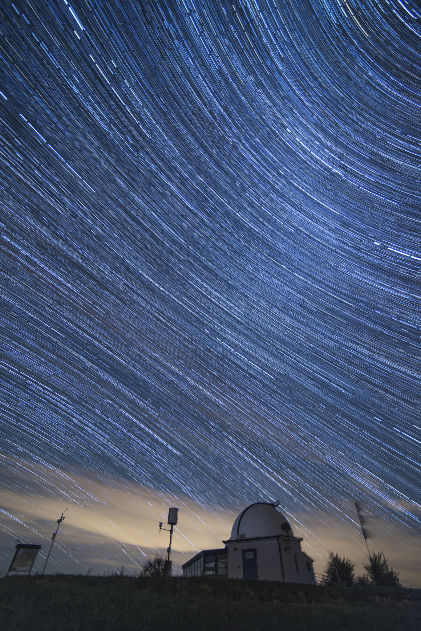 Nikon D750 sample photo. Star trail a monte romano photography