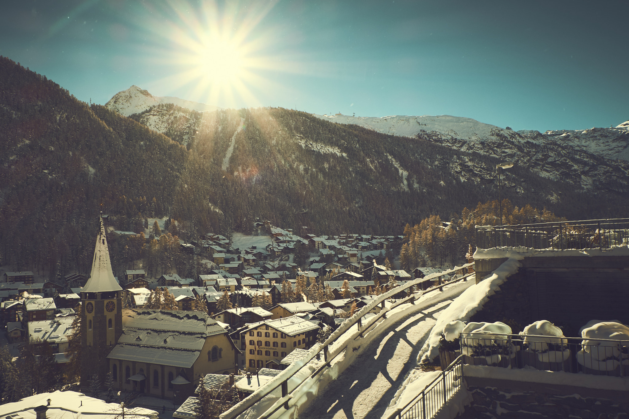Fujifilm XC 16-50mm F3.5-5.6 OIS sample photo. Beautifull zermatt photography
