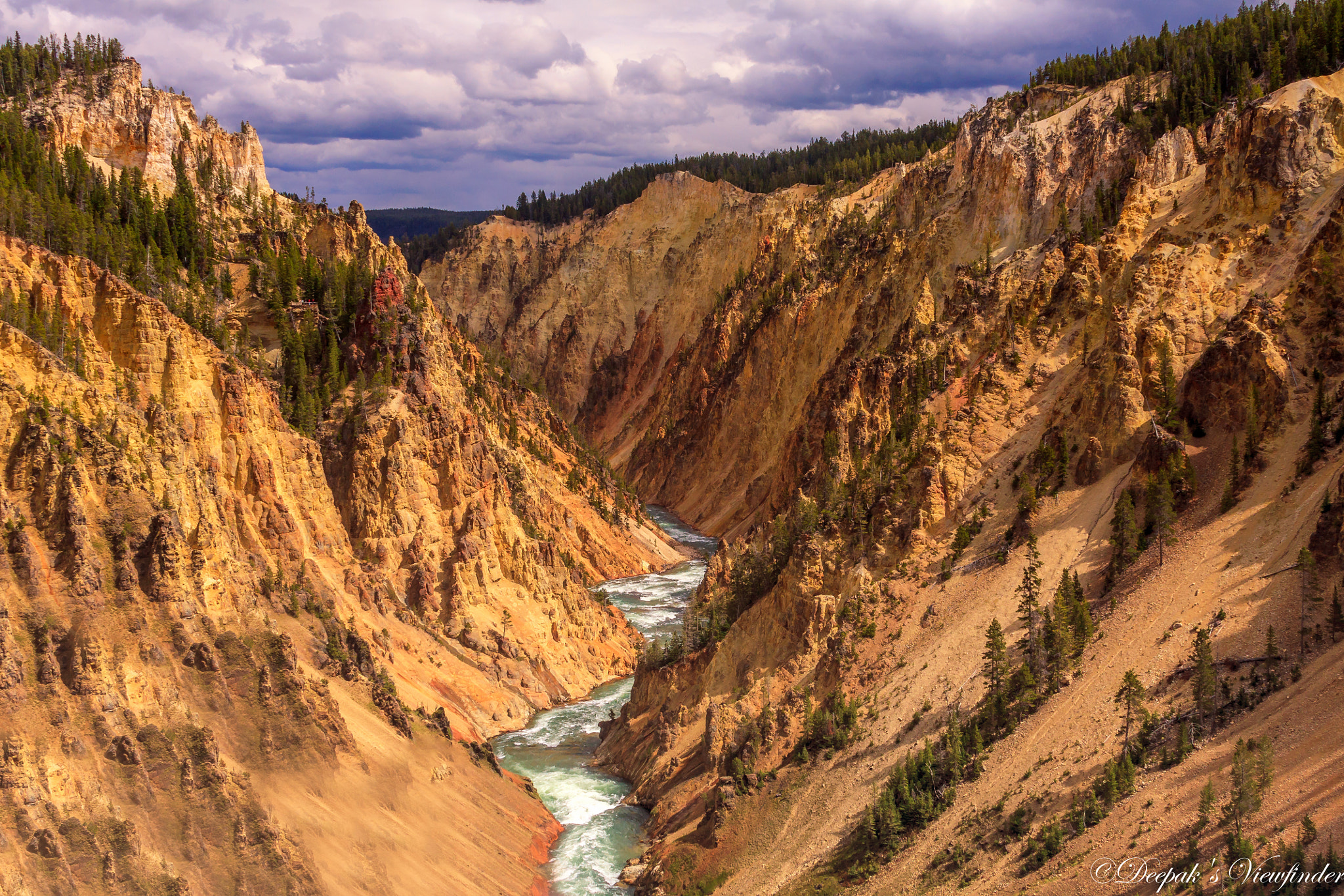 Canon EOS 450D (EOS Rebel XSi / EOS Kiss X2) sample photo. Grand canyon of yellowstone photography