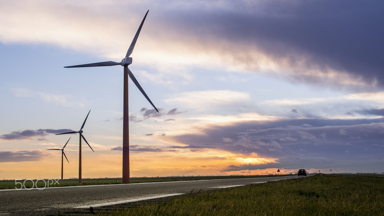 Nikon D500 sample photo. Dutch wind mills photography