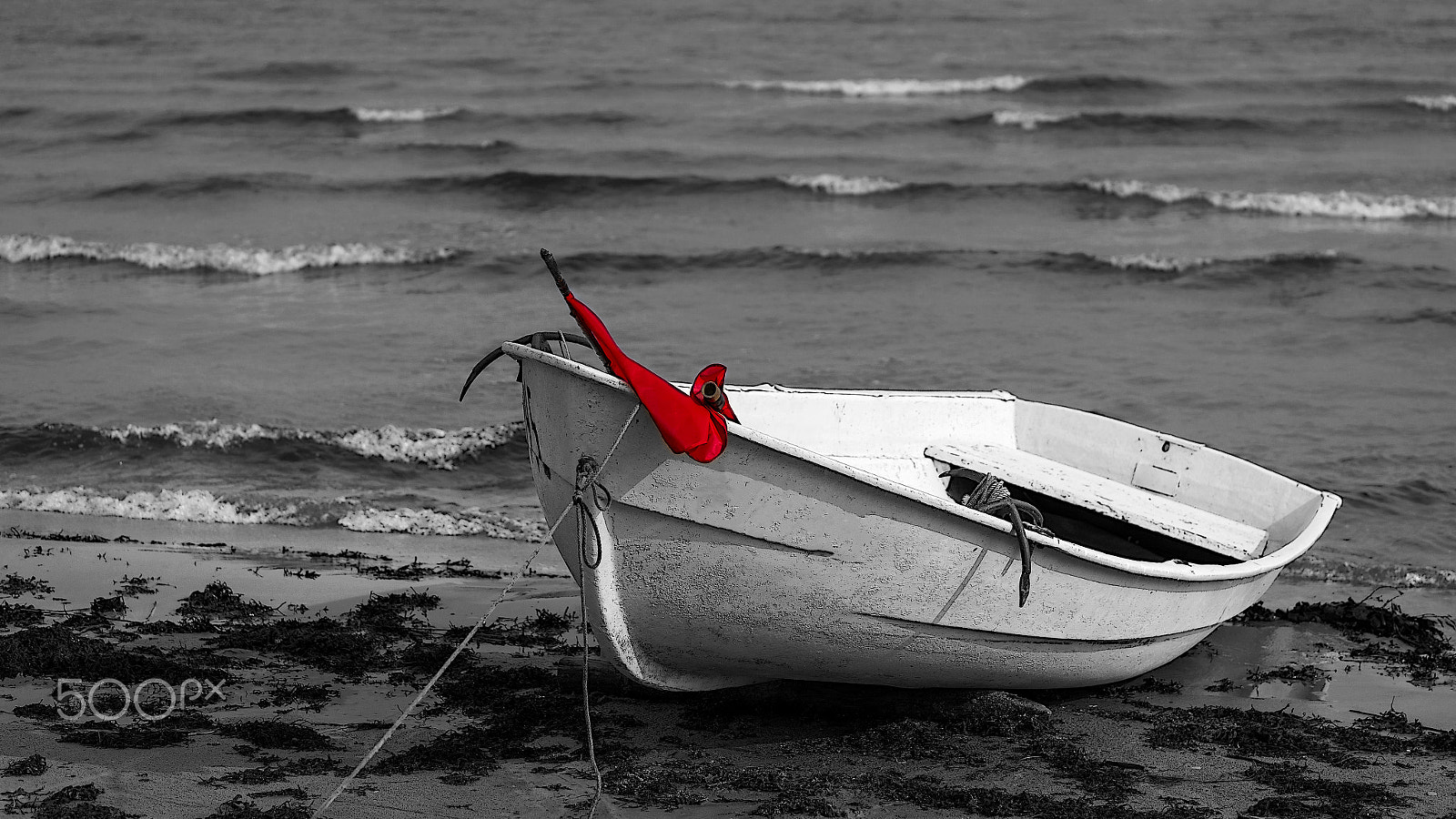 Sony Alpha NEX-6 + E 60mm F2.8 sample photo. The fishing boat on the bank of baltic photography