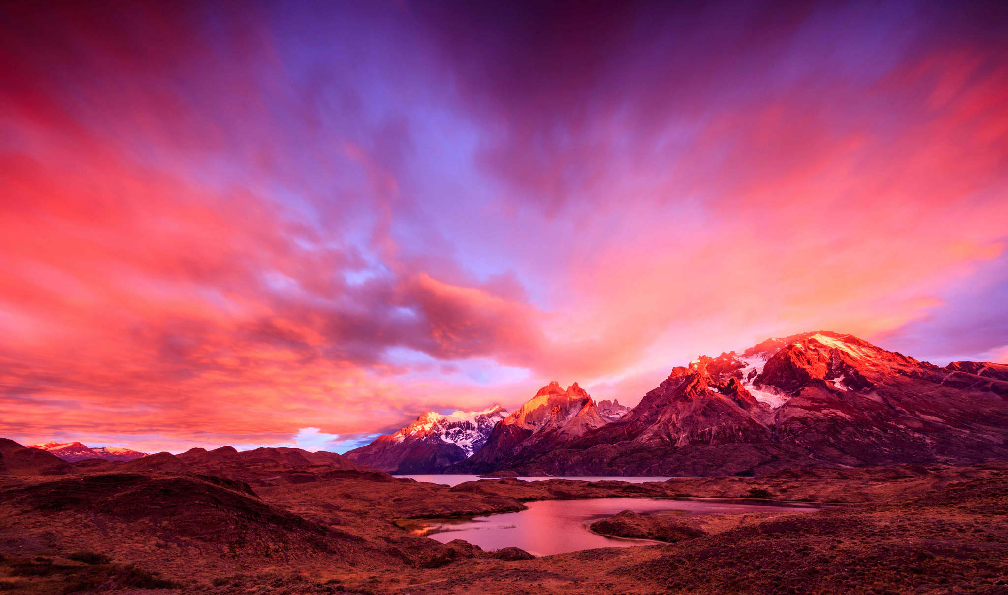 Canon EOS 5DS + Canon EF 11-24mm F4L USM sample photo. Torres del paine, lake nordenskjold - 3182 photography