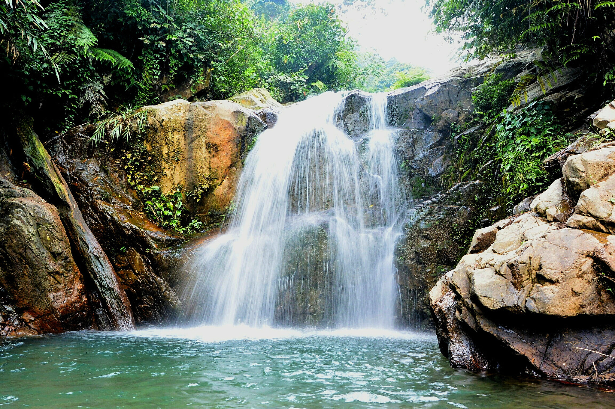 Nikon 1 J3 sample photo. Goreng waterfall photography