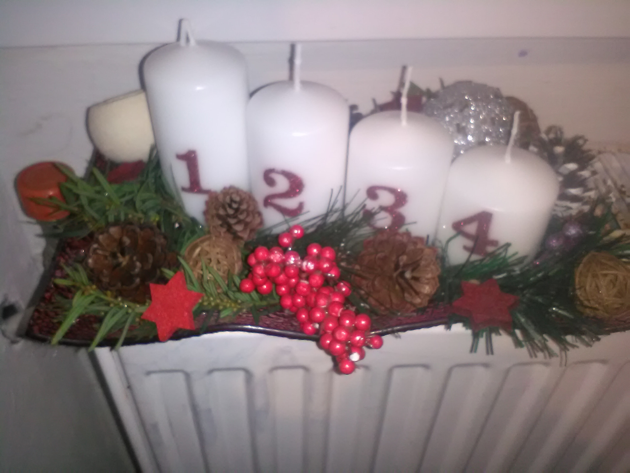 HUAWEI Y560-L01 sample photo. Advent wreath photography