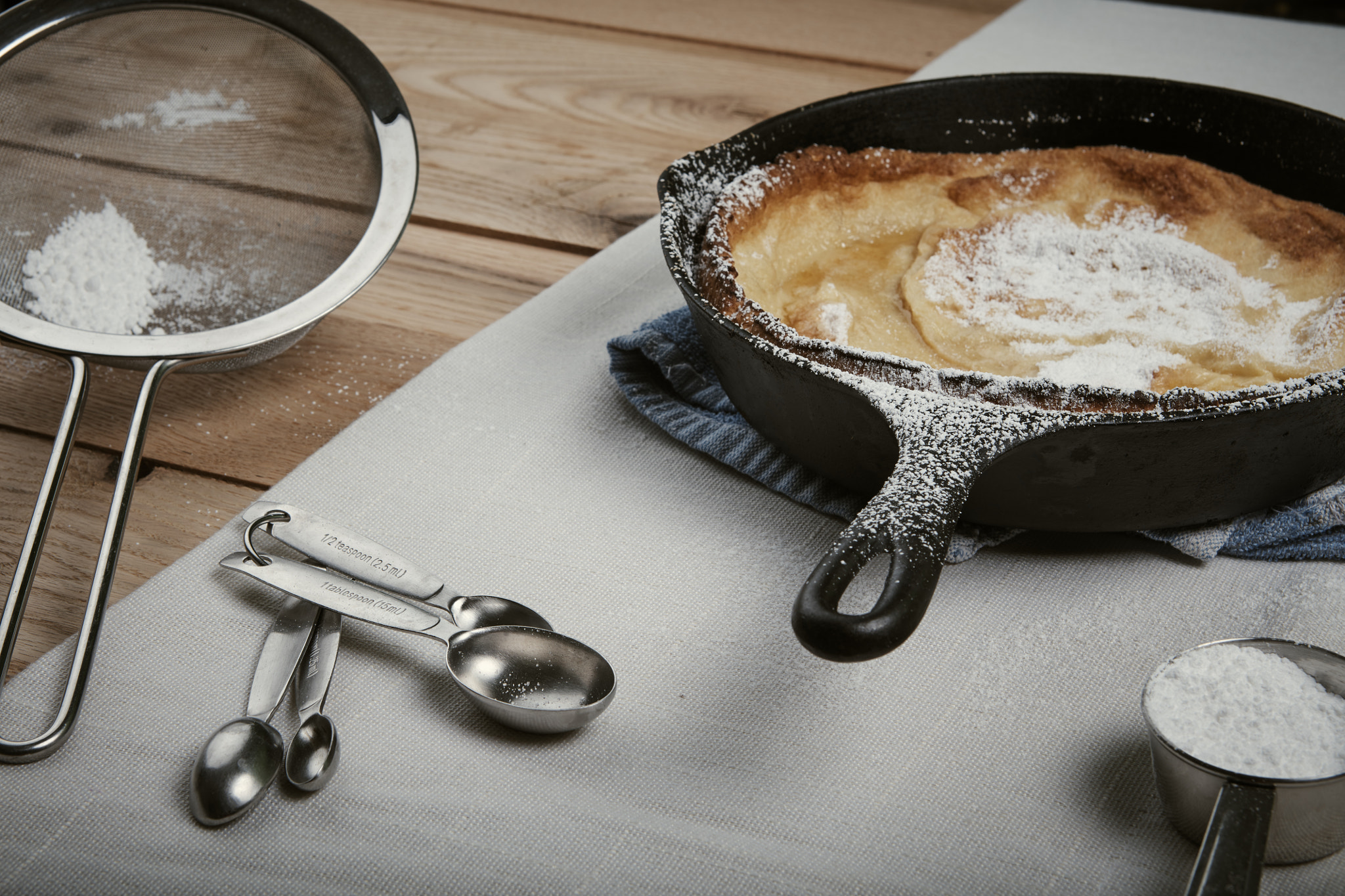 Canon EOS 5DS + Canon EF 24-70mm F2.8L USM sample photo. Dutch baby pancake photography