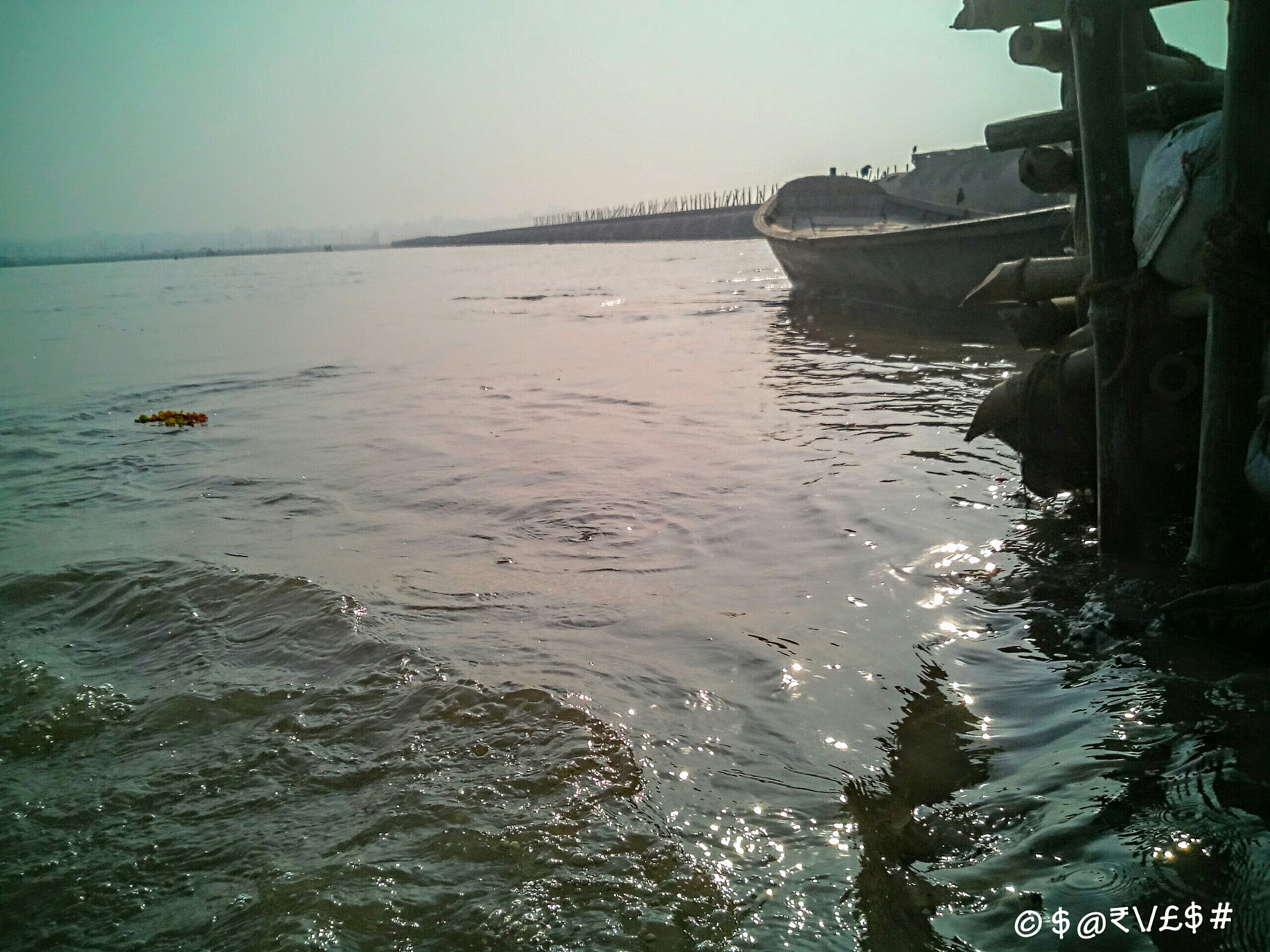 Micromax Canvas A1 sample photo. Holy river ganga photography