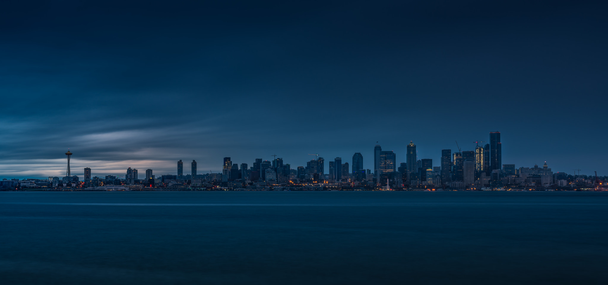 Nikon D600 sample photo. Classic seattle sunrise photography