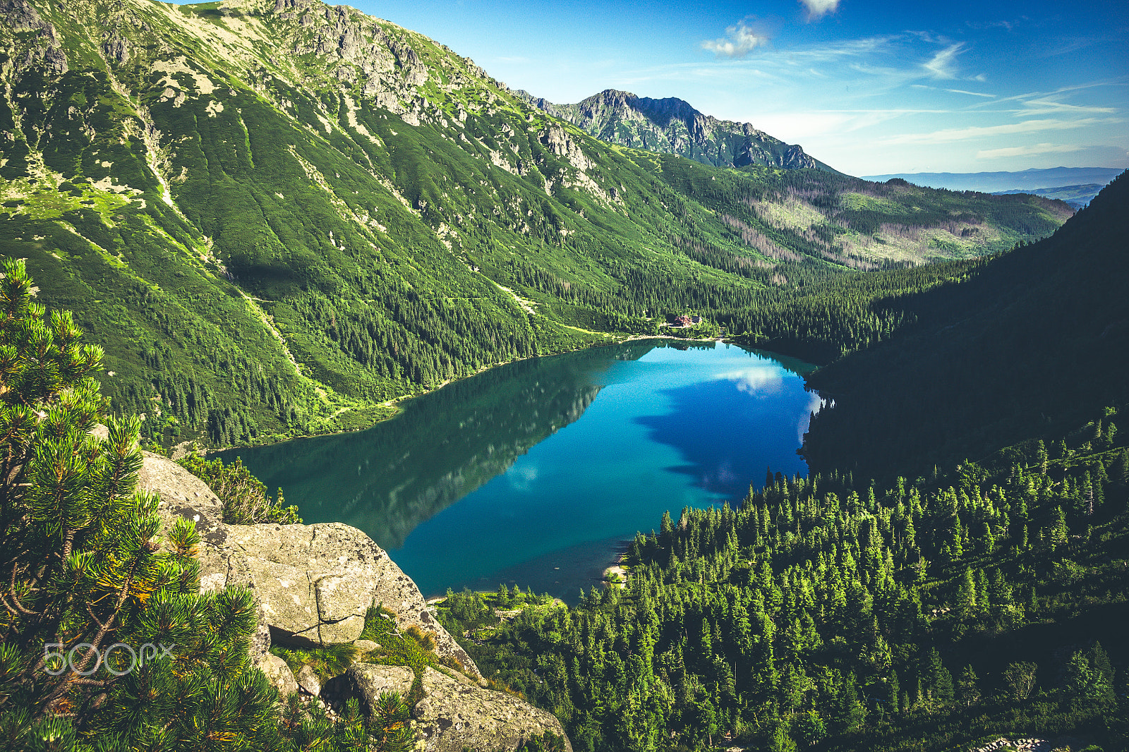 Sony Alpha DSLR-A500 sample photo. Polish hidden gem - morskie oko photography