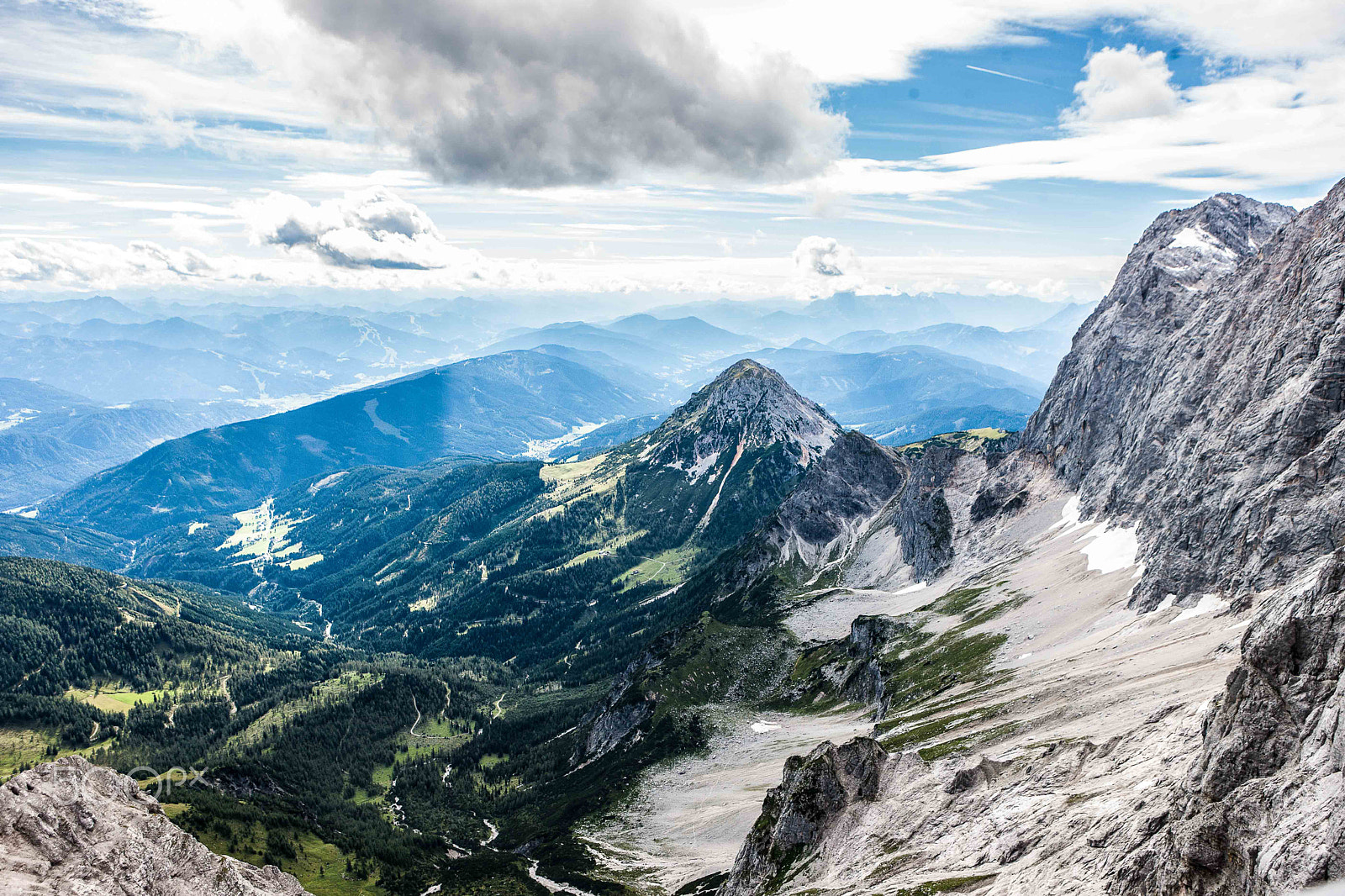Canon EOS-1Ds Mark III sample photo. Dachstein view ii photography