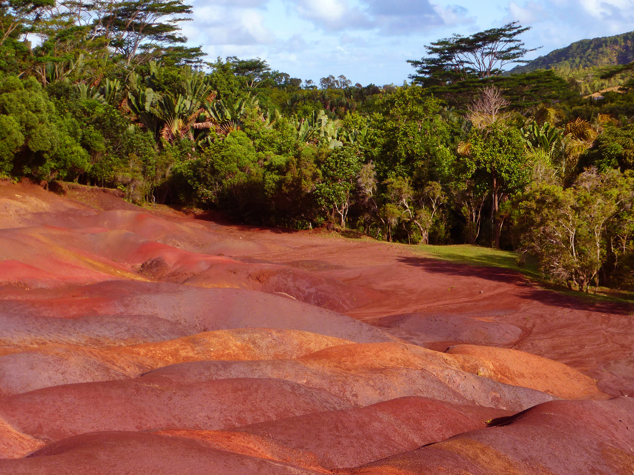 Leica V-Lux 30 / Panasonic Lumix DMC-TZ22 sample photo. Coloured earth nearby chamarel photography