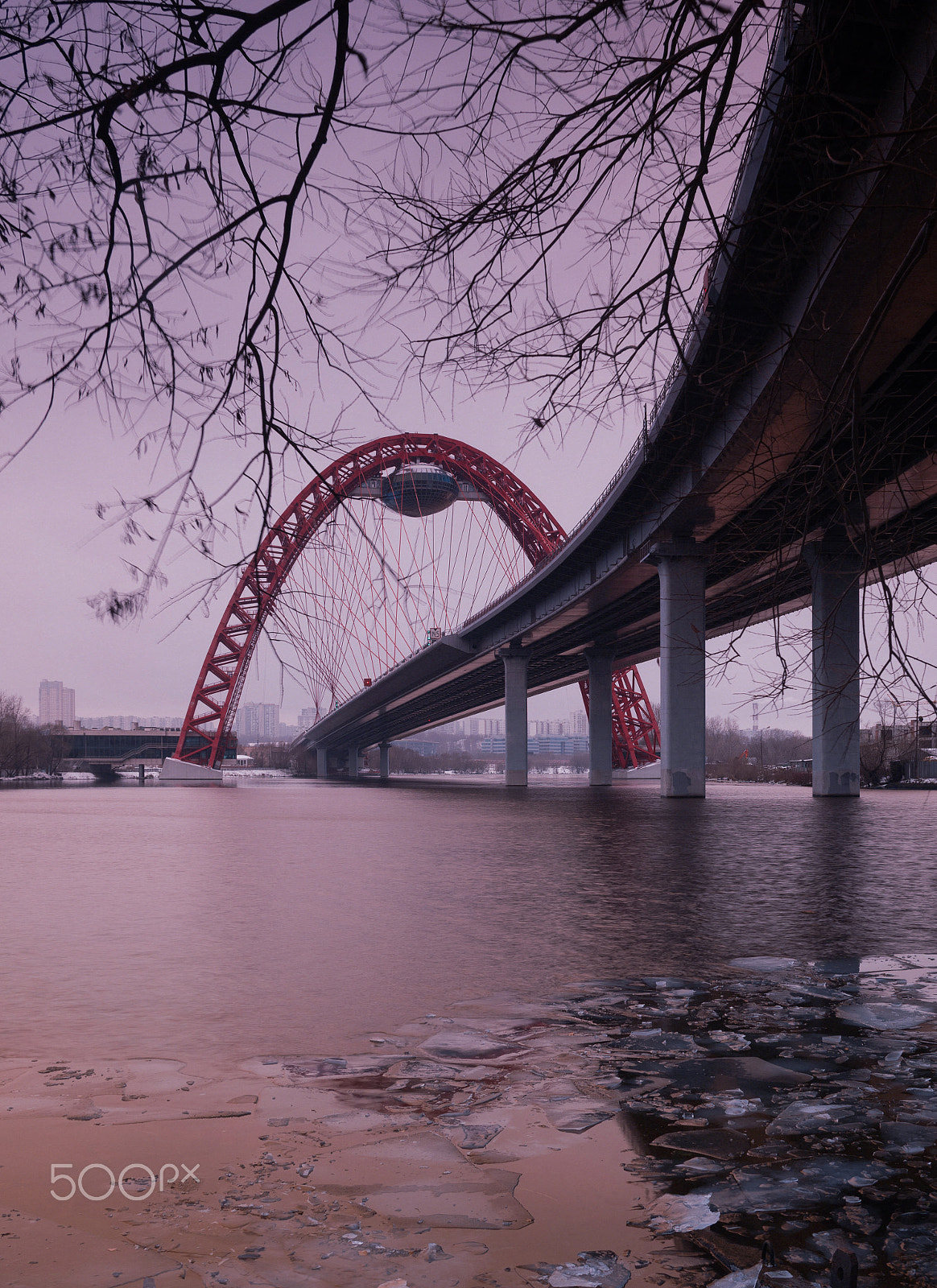 smc PENTAX-FA* 24mm F2 AL[IF] sample photo. Bridge across the moscow river photography