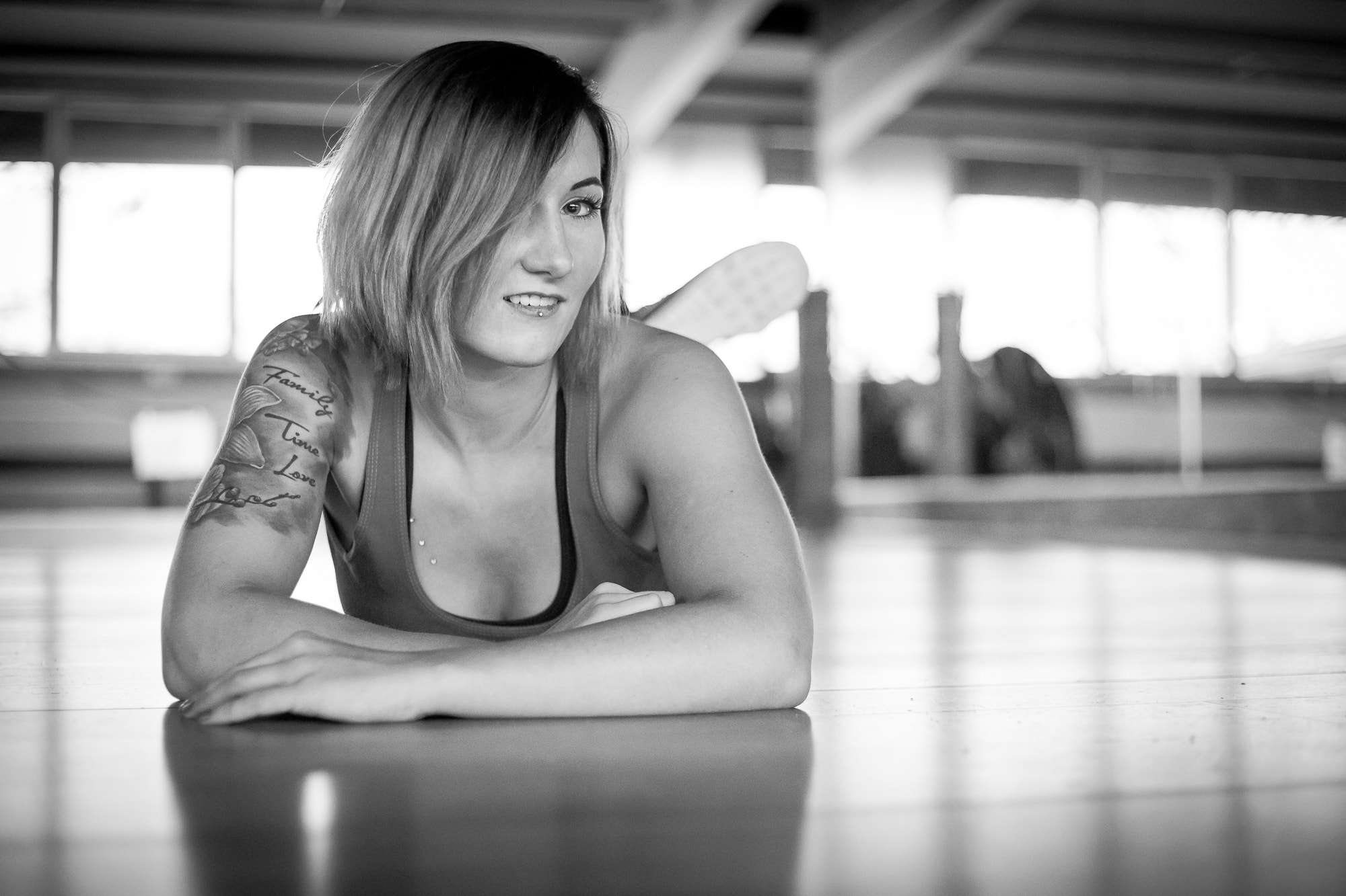 Canon EF 50mm F1.8 II sample photo. Simone b&w photography