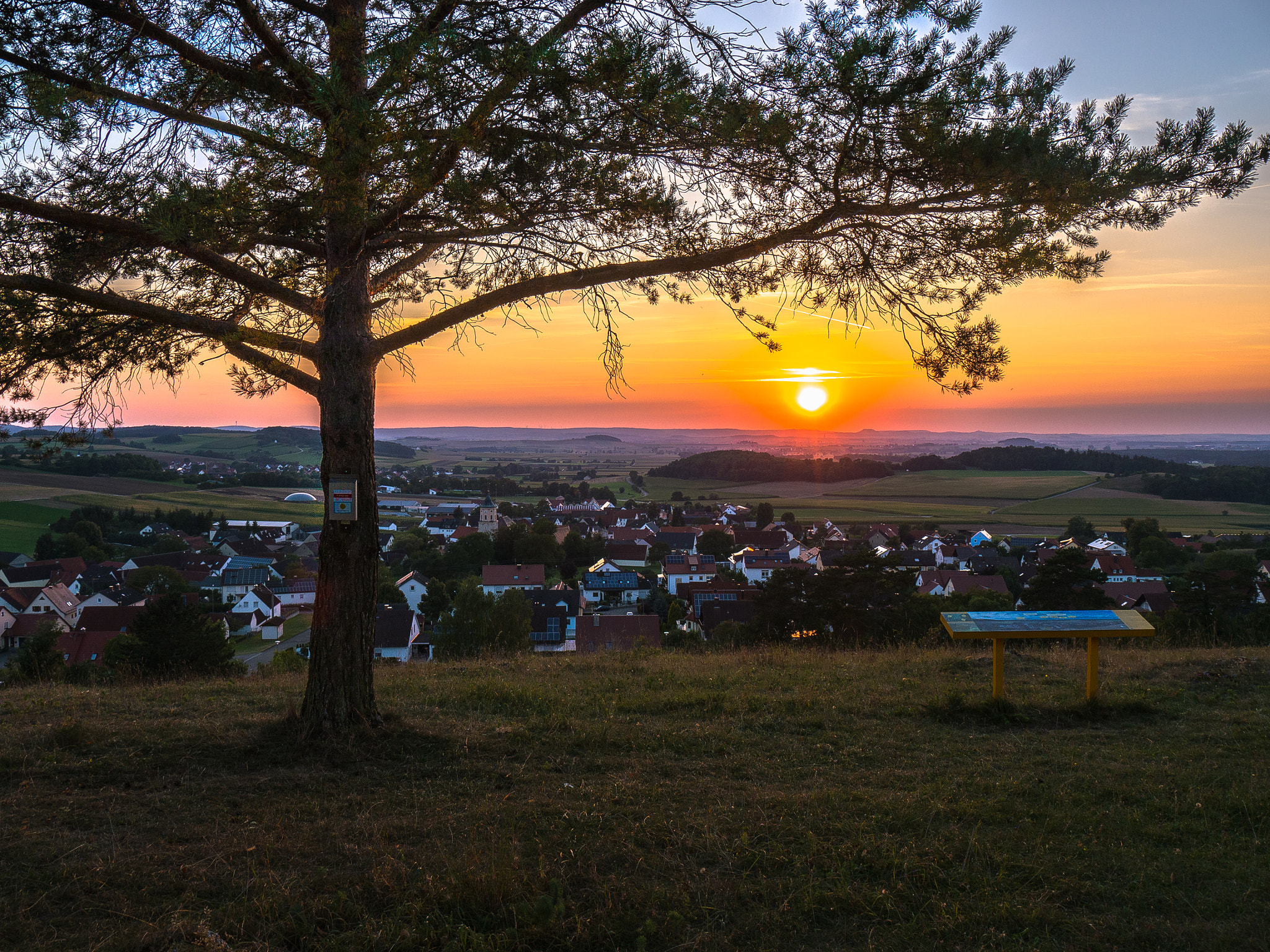 Panasonic Lumix DMC-G5 sample photo. Sonnenuntergang auf dem kalvarienberg photography
