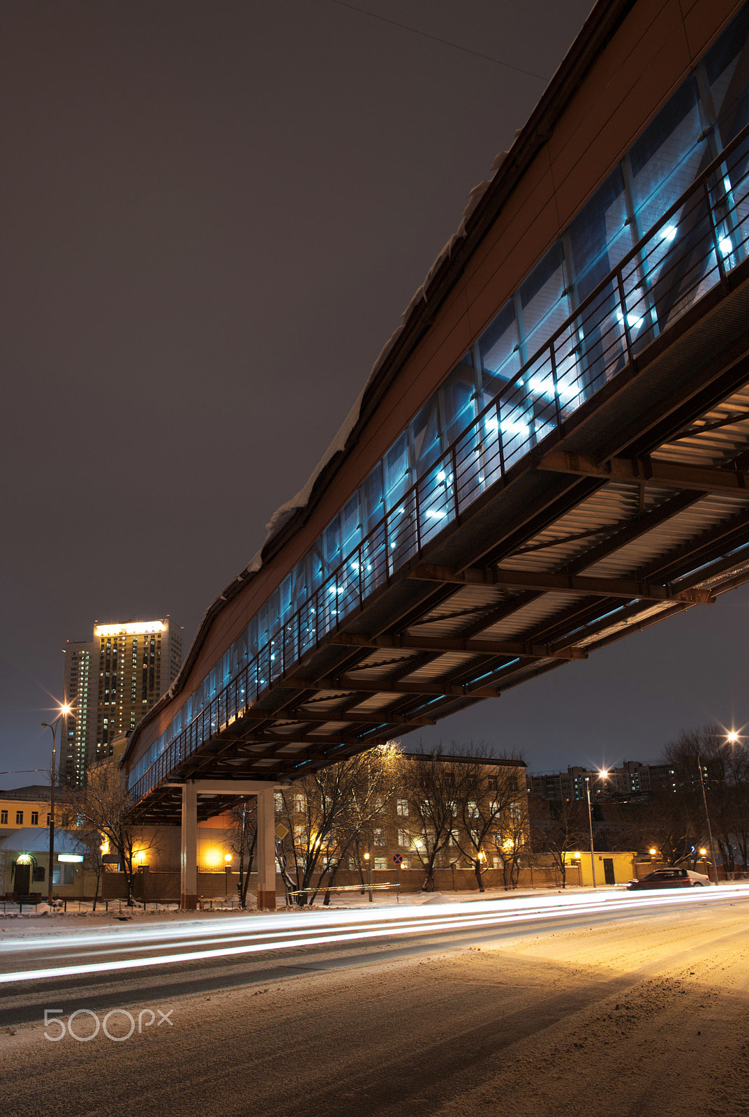 Pentax K-1 + smc PENTAX-FA* 24mm F2 AL[IF] sample photo. A overpass somewhere in the jungles of moscow photography