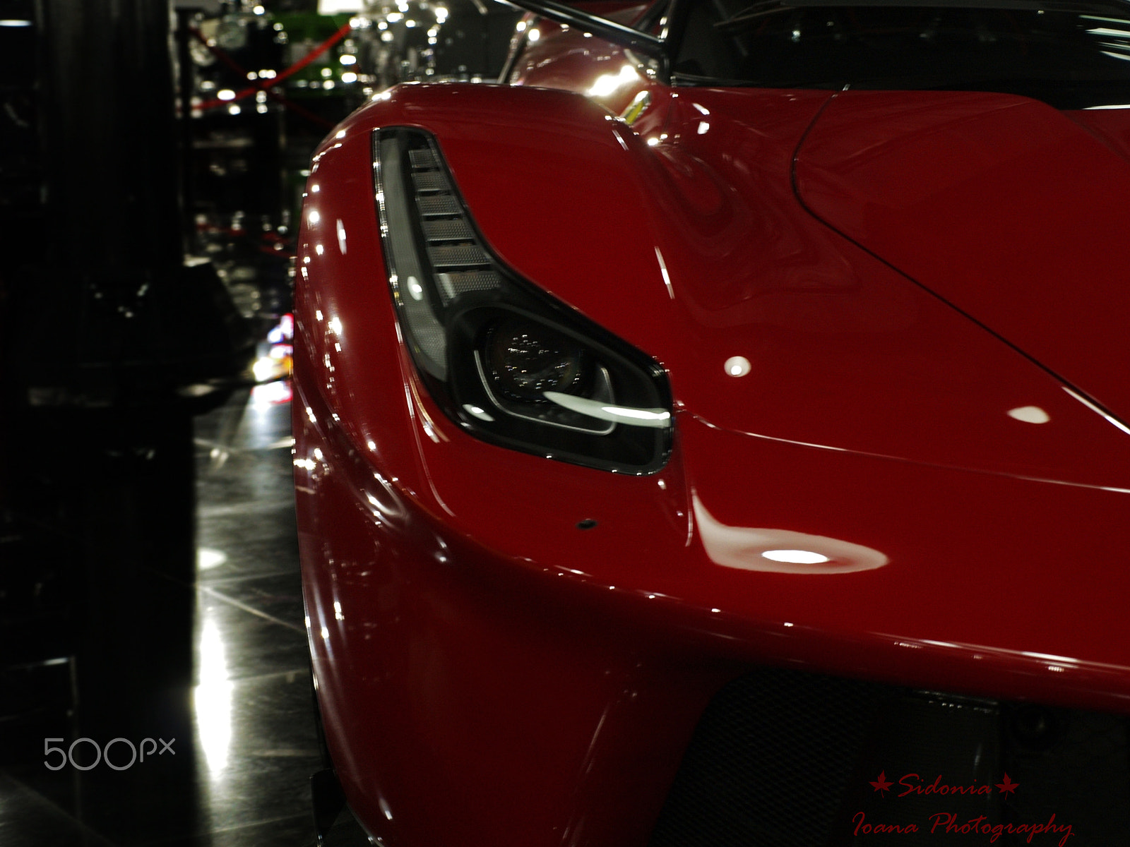 Olympus E-400 (EVOLT E-400) sample photo. Ferrari photography