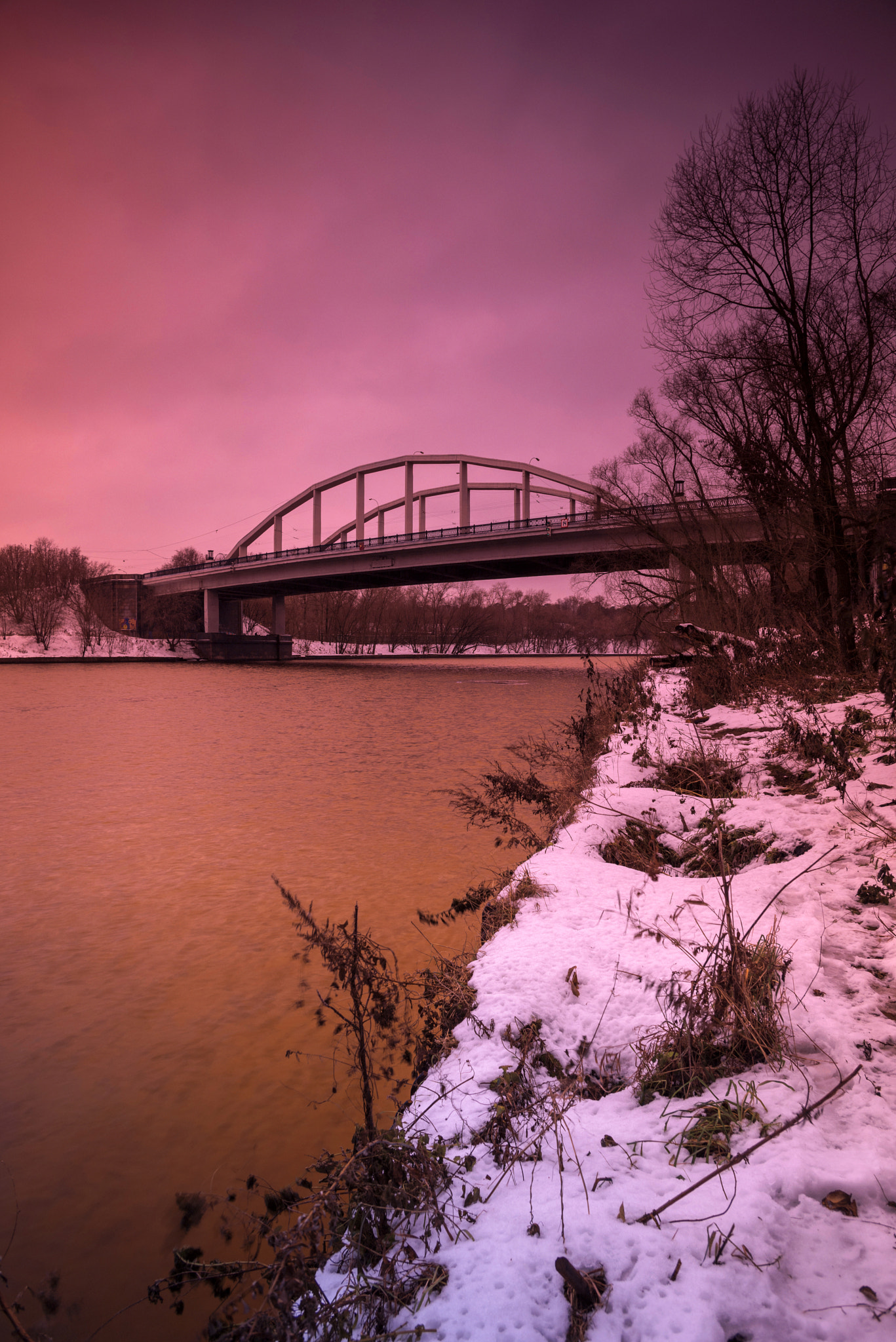 Pentax K-1 sample photo. Red sky photography