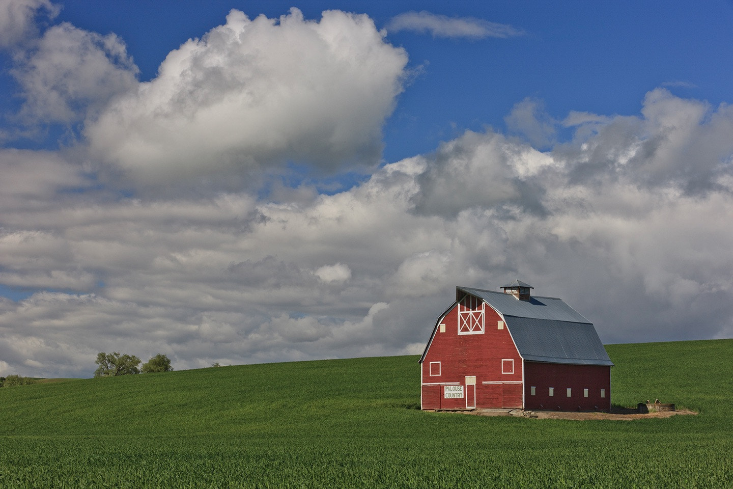 Canon EOS-1Ds Mark III sample photo. Red barn, palouse wa photography