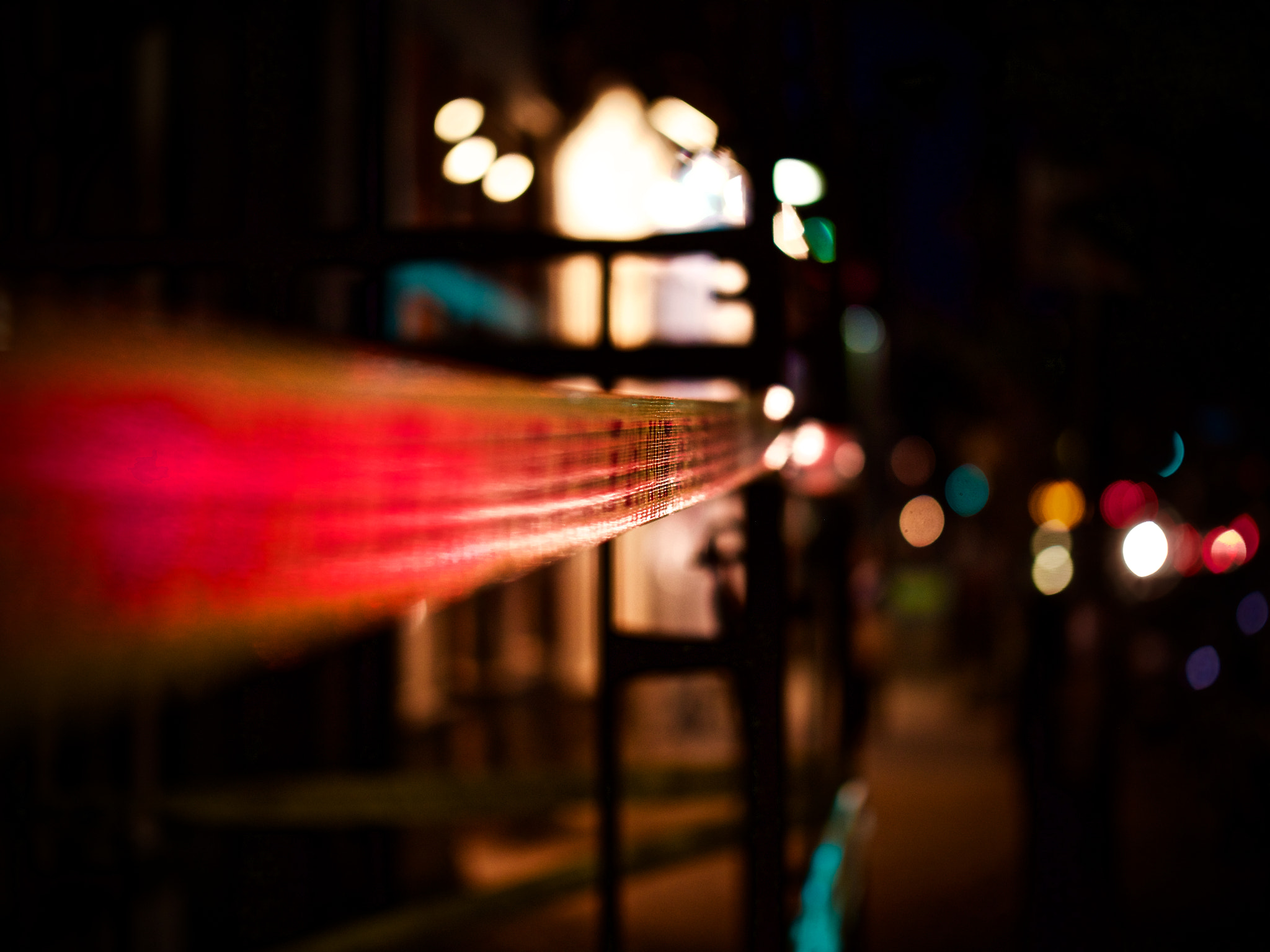 Panasonic Leica DG Nocticron 42.5mm F1.2 ASPH OIS sample photo. Night construction photography